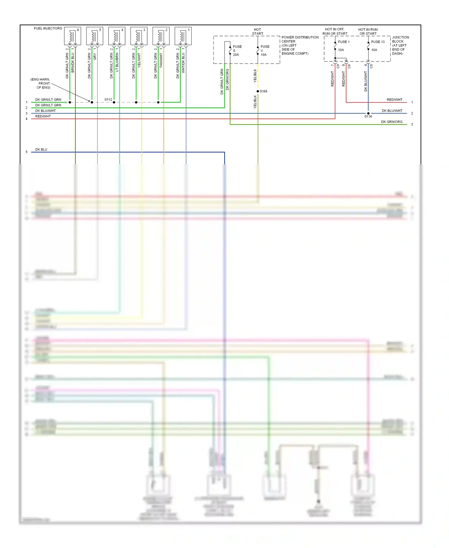 Dodge Intrepid II (1997-2004) generator wiring diagram  (5 of 5)