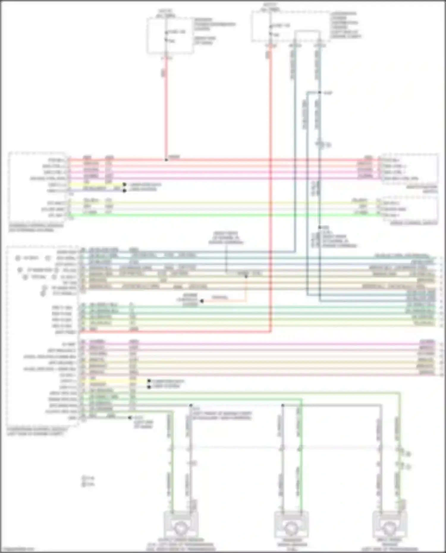 Journey Dodge I facelift (2011-2020): Cruise control circuit (1 of 2)