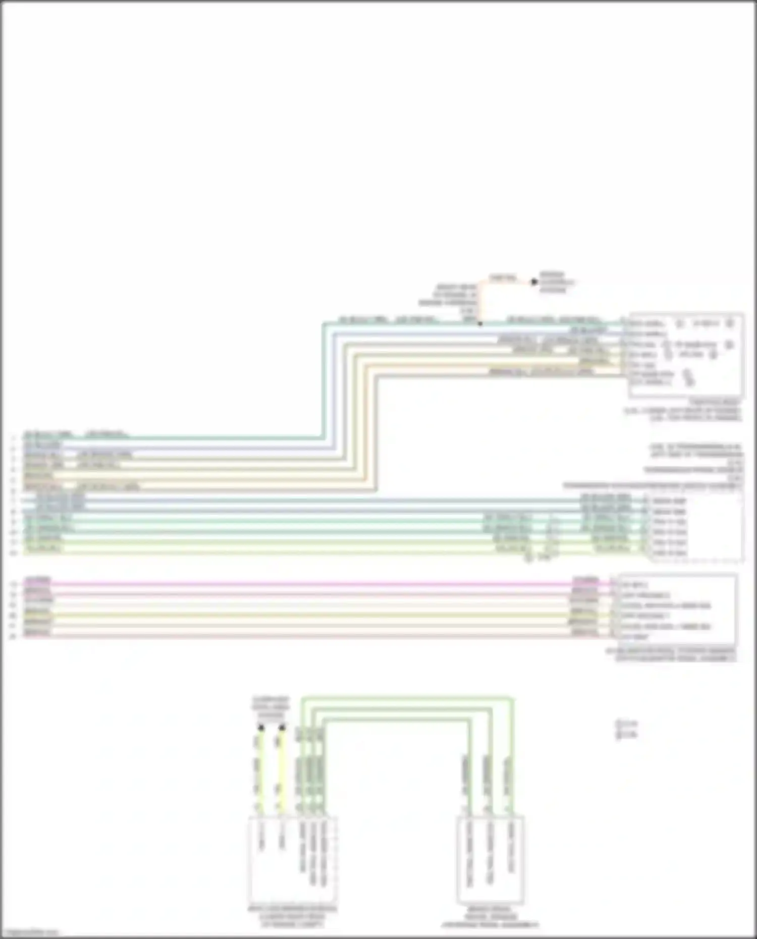 Journey Dodge I facelift (2011-2020): Cruise control circuit (2 of 2)