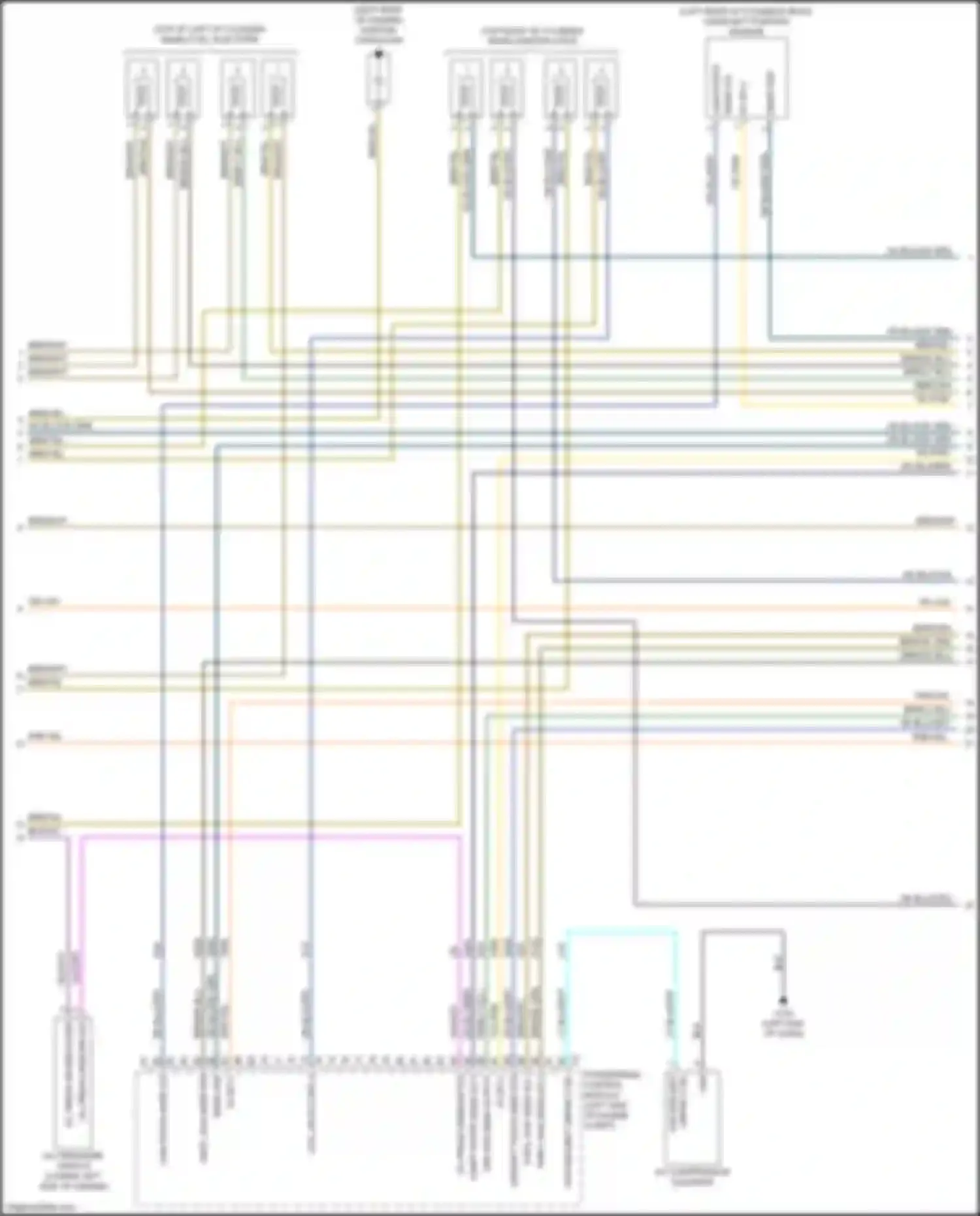 Journey Dodge I facelift (2011-2020): Wiring diagram engine performance 2.4l (4 of 6)