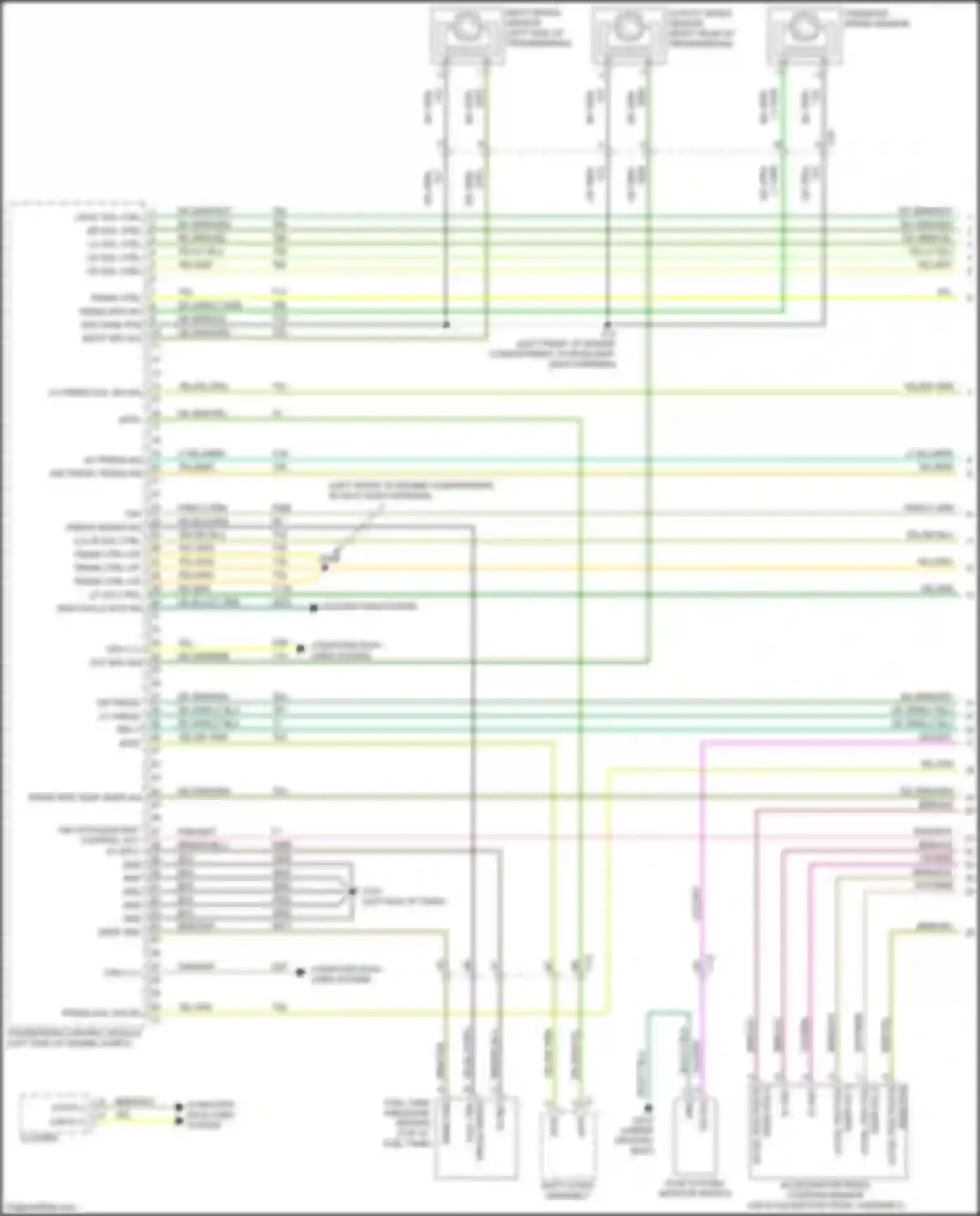 Journey Dodge I facelift (2011-2020): Wiring diagram engine performance 3.6l (1 of 6)