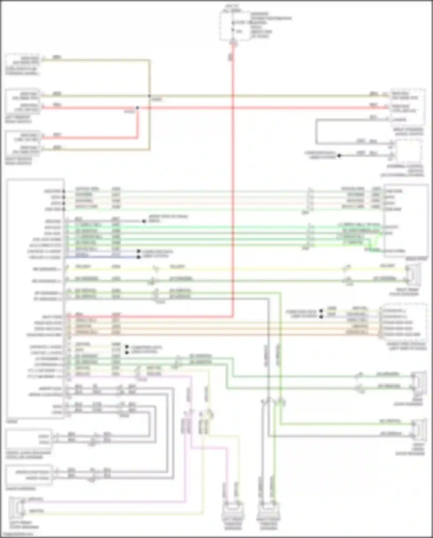 Journey Dodge I facelift (2011-2020): Radio circuit, base