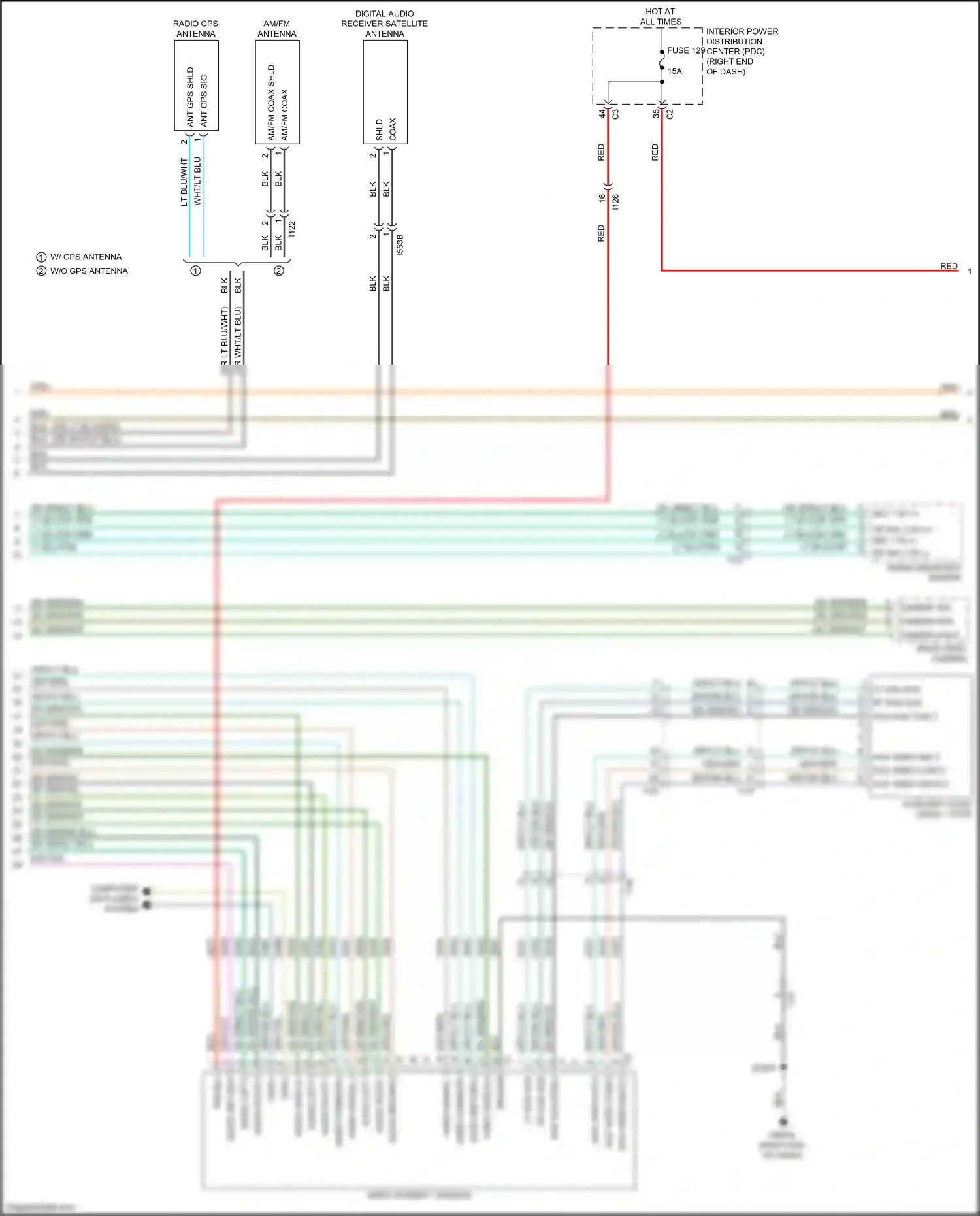 Dodge Journey I facelift (2011-2020) computer data lines system wiring diagram  (18 of 53)