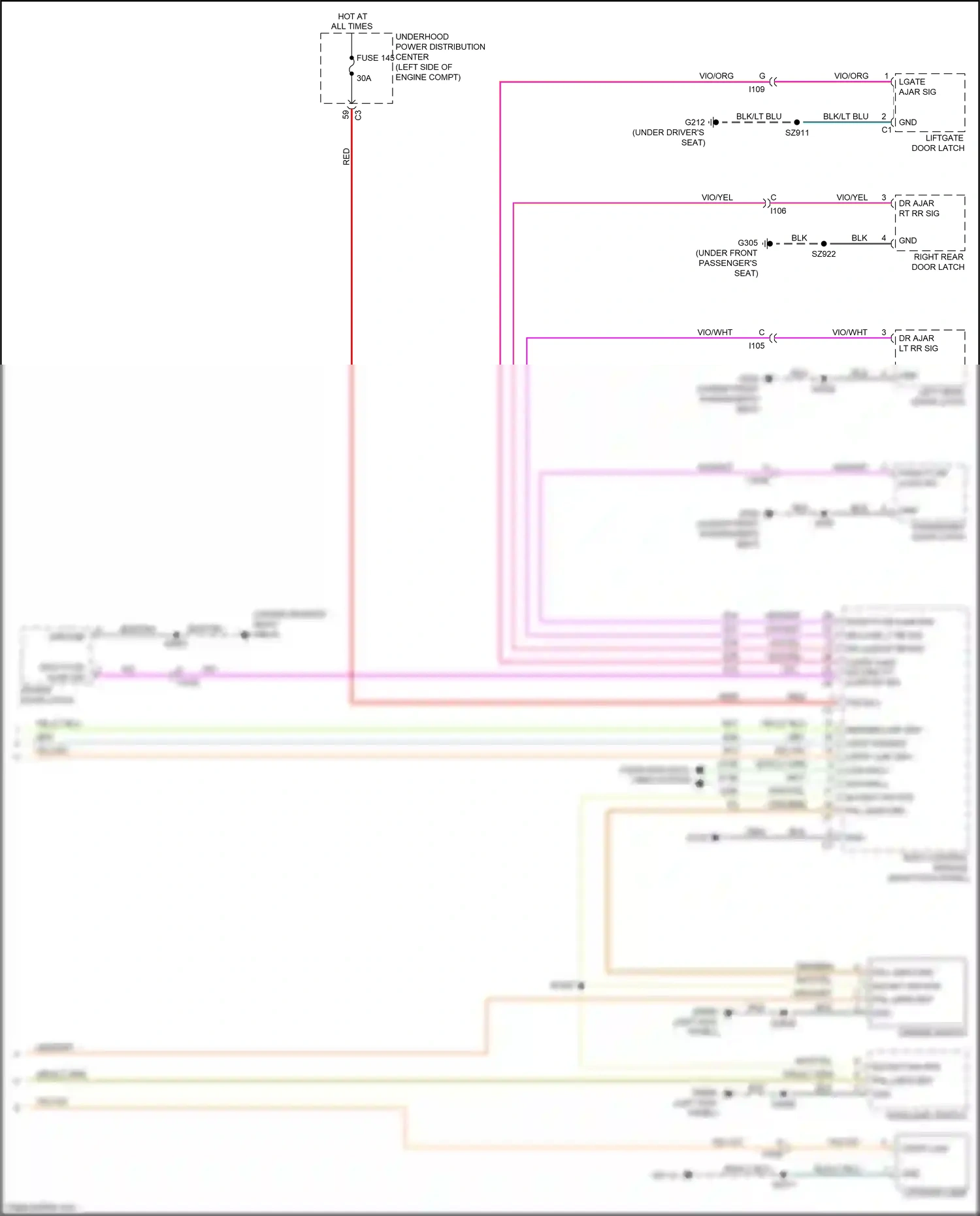 Dodge Journey I facelift (2011-2020) computer data lines system wiring diagram  (15 of 53)