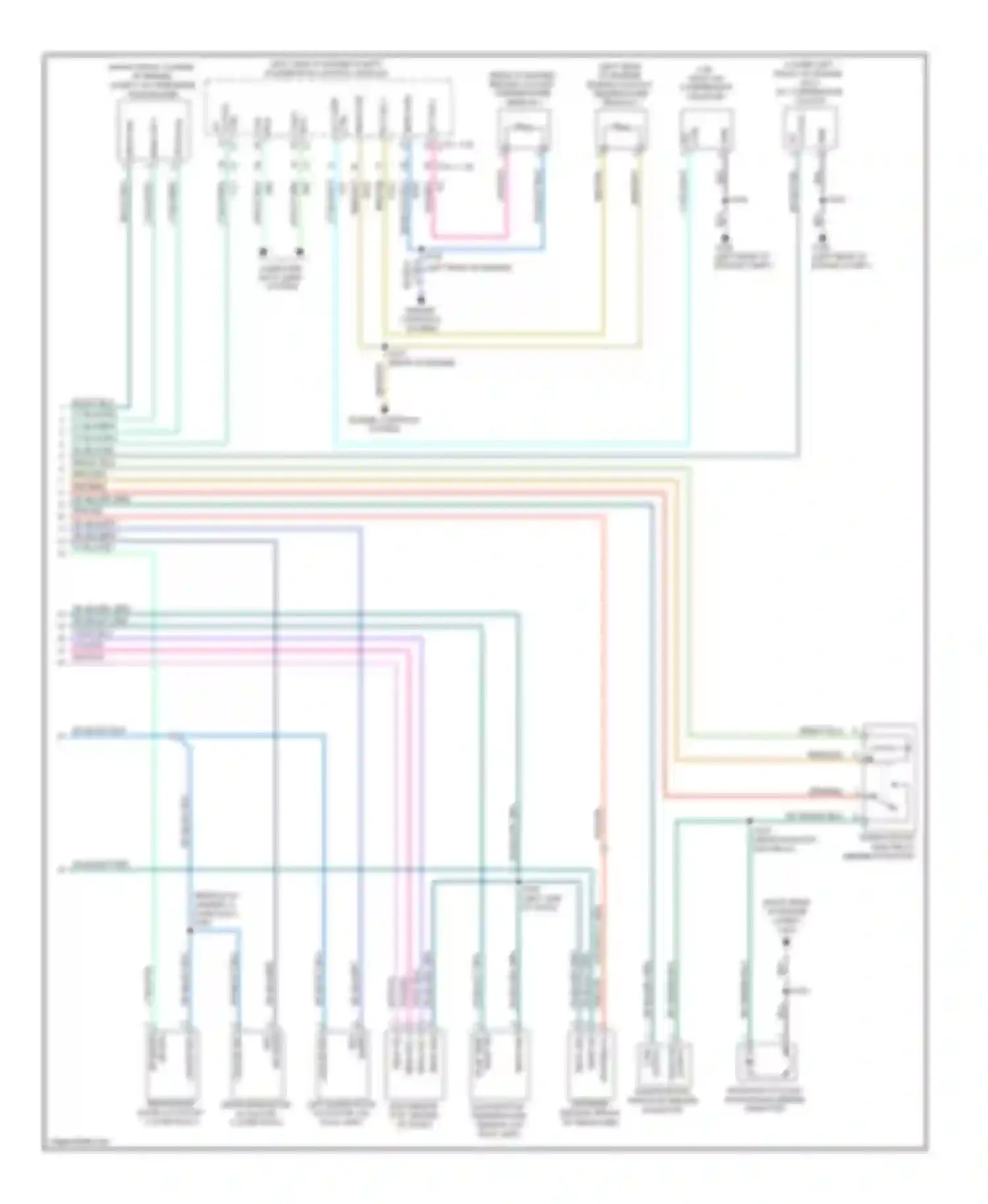 Journey Dodge I (2007-2011): Automatic a/c circuit (2 of 2)