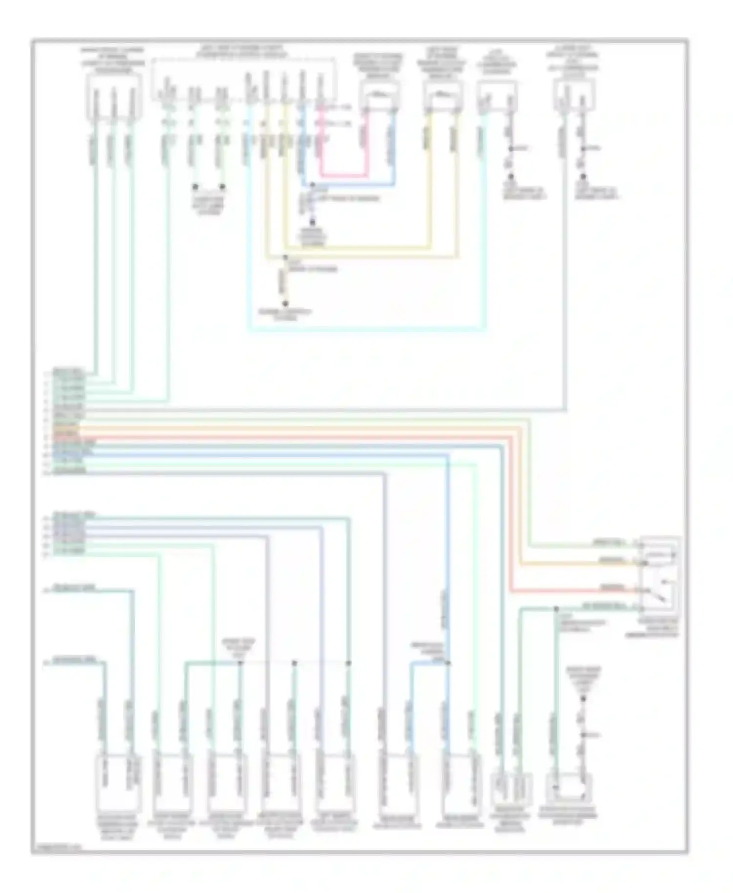 Journey Dodge I (2007-2011): Manual a/c circuit, with 3 zone (2 of 2)