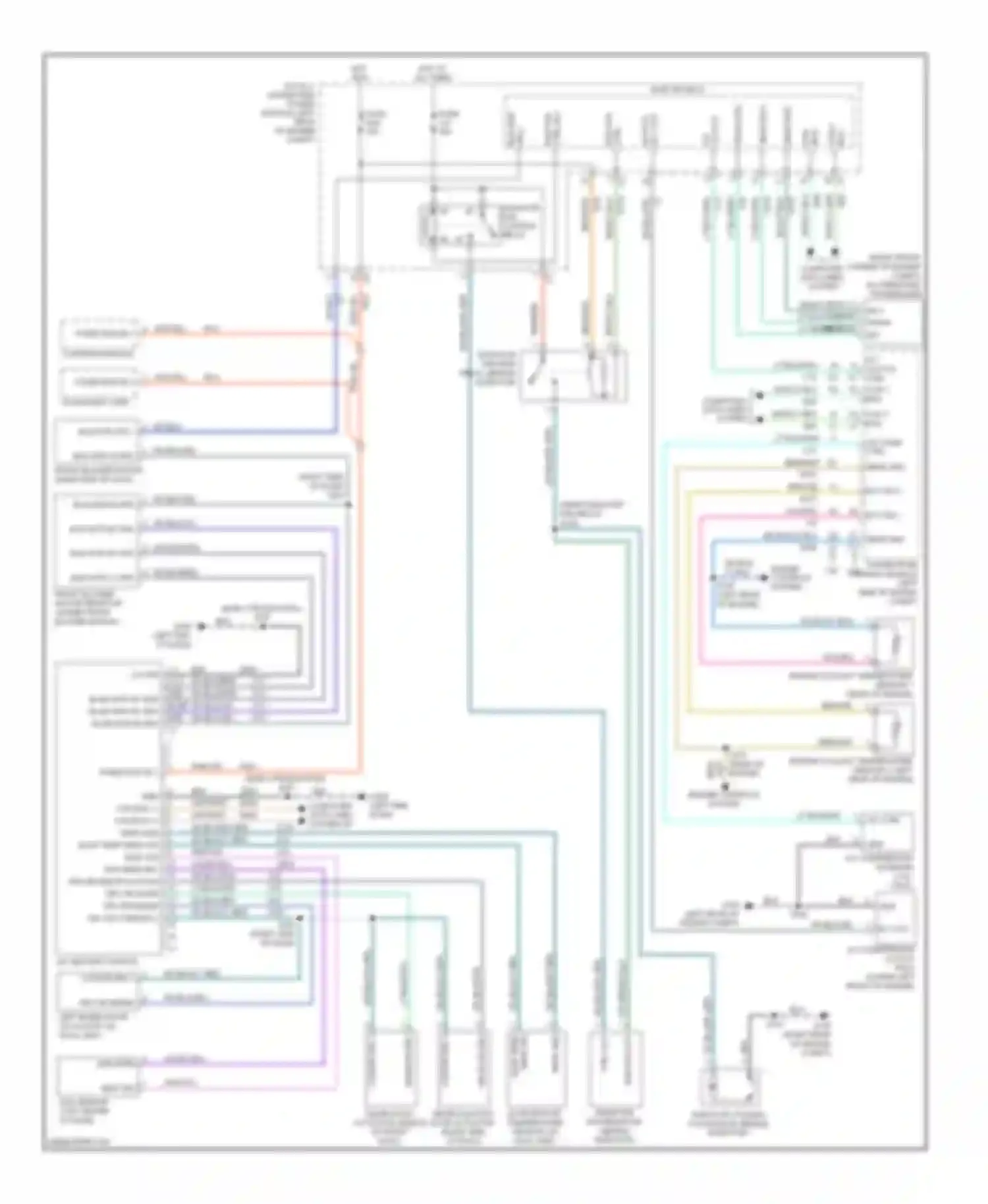 Journey Dodge I (2007-2011): Manual a/c circuit, without 3 zone
