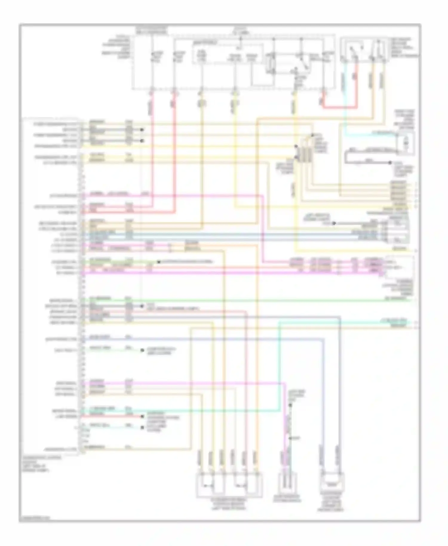 Journey Dodge I (2007-2011): Wiring diagram engine performance 2.4l (1 of 4)