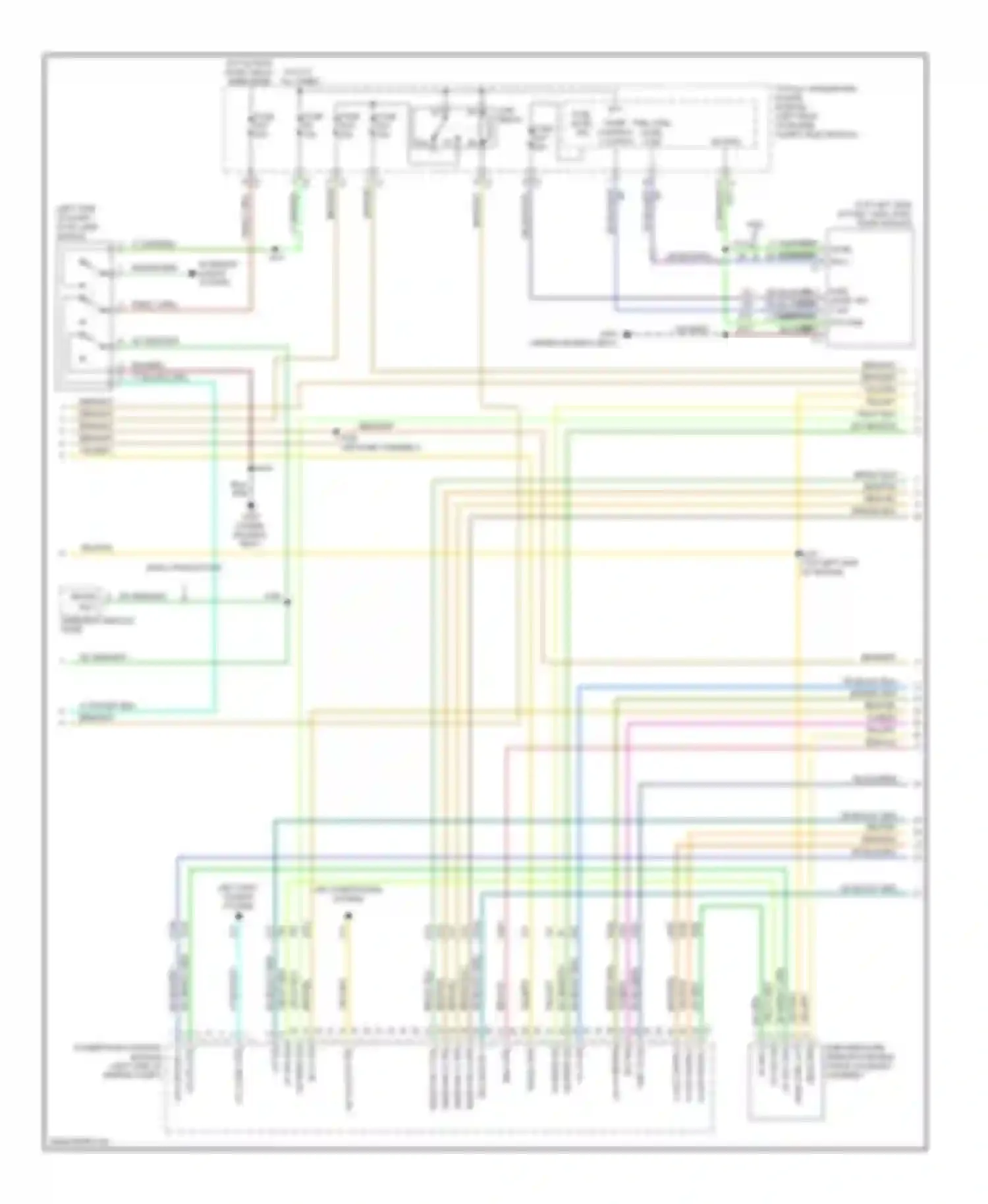 Journey Dodge I (2007-2011): Wiring diagram engine performance 2.4l (2 of 4)