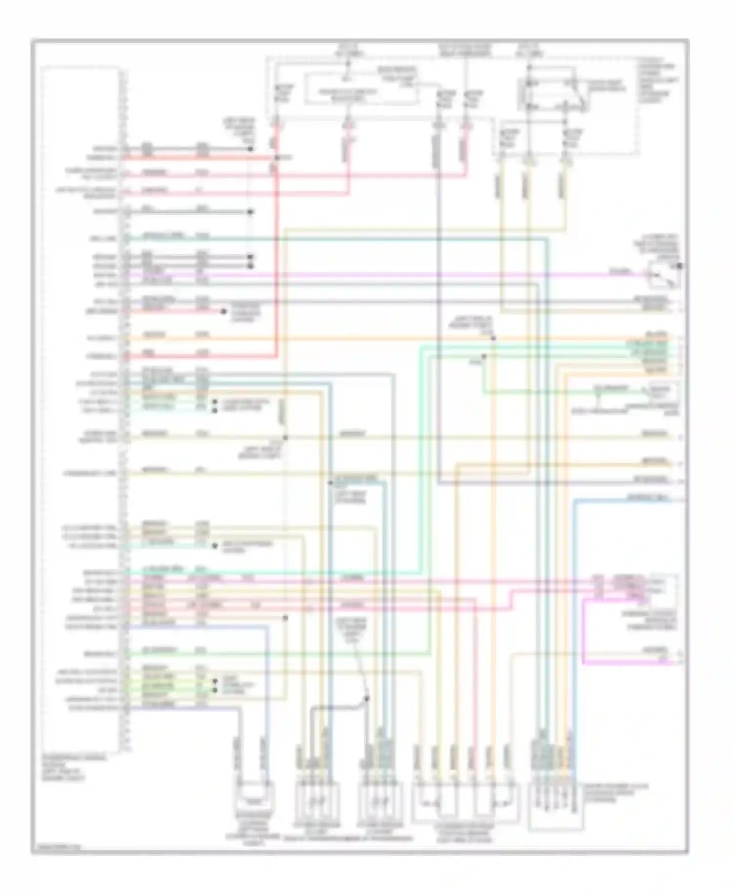 Journey Dodge I (2007-2011): Wiring diagram engine performance 3.5l (1 of 5)