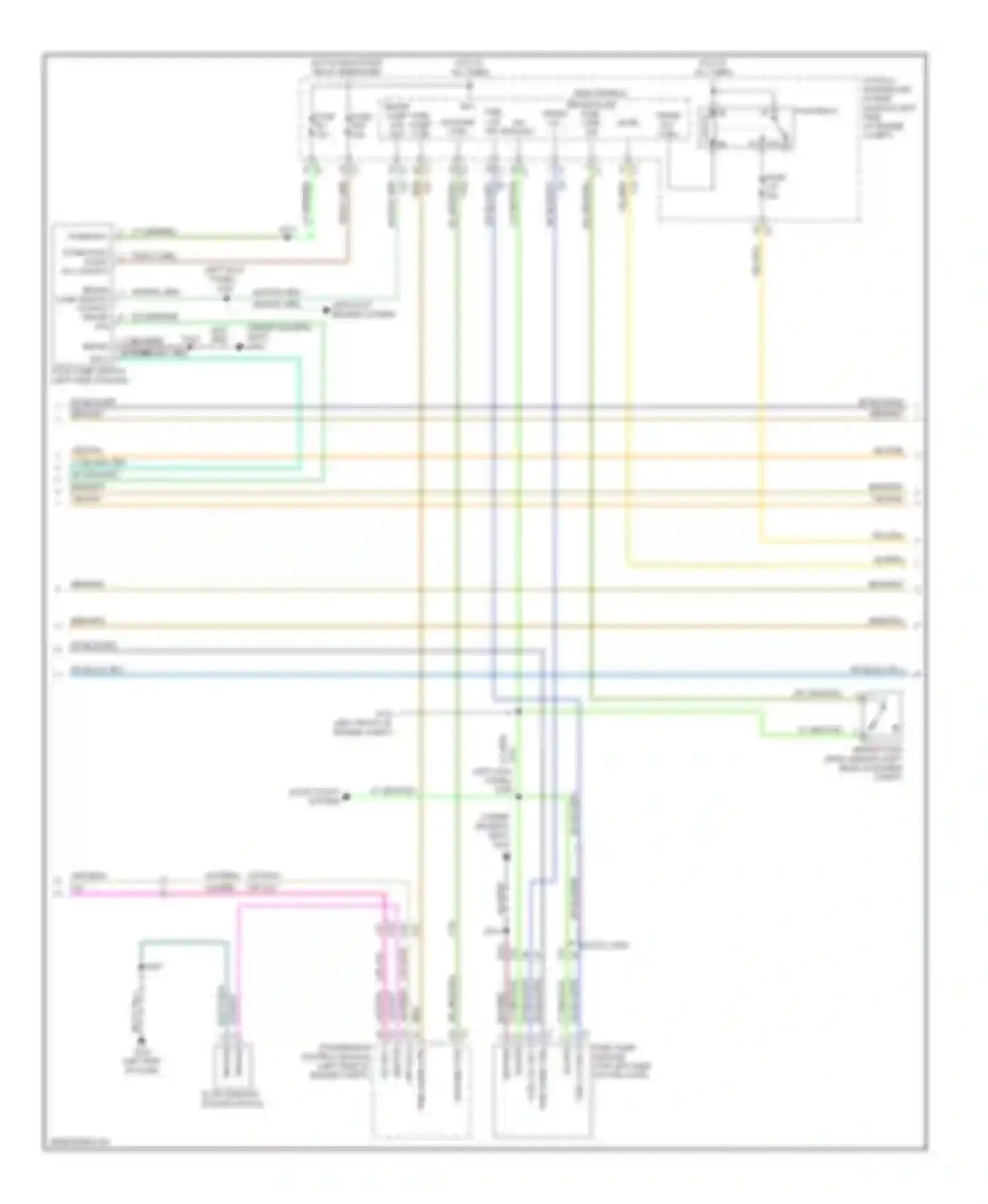 Journey Dodge I (2007-2011): Wiring diagram engine performance 3.5l (2 of 5)