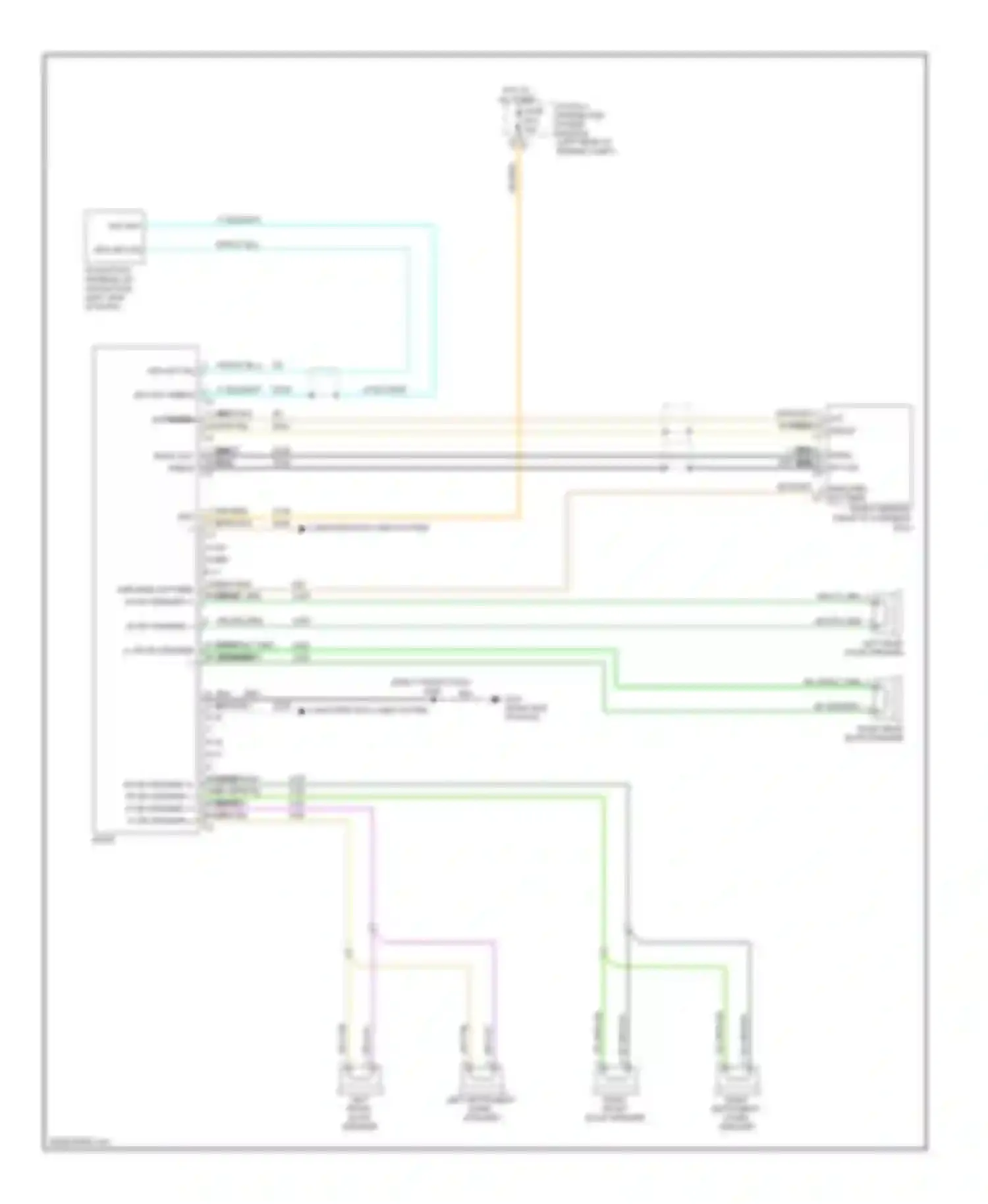 Journey Dodge I (2007-2011): Navigation circuit, base