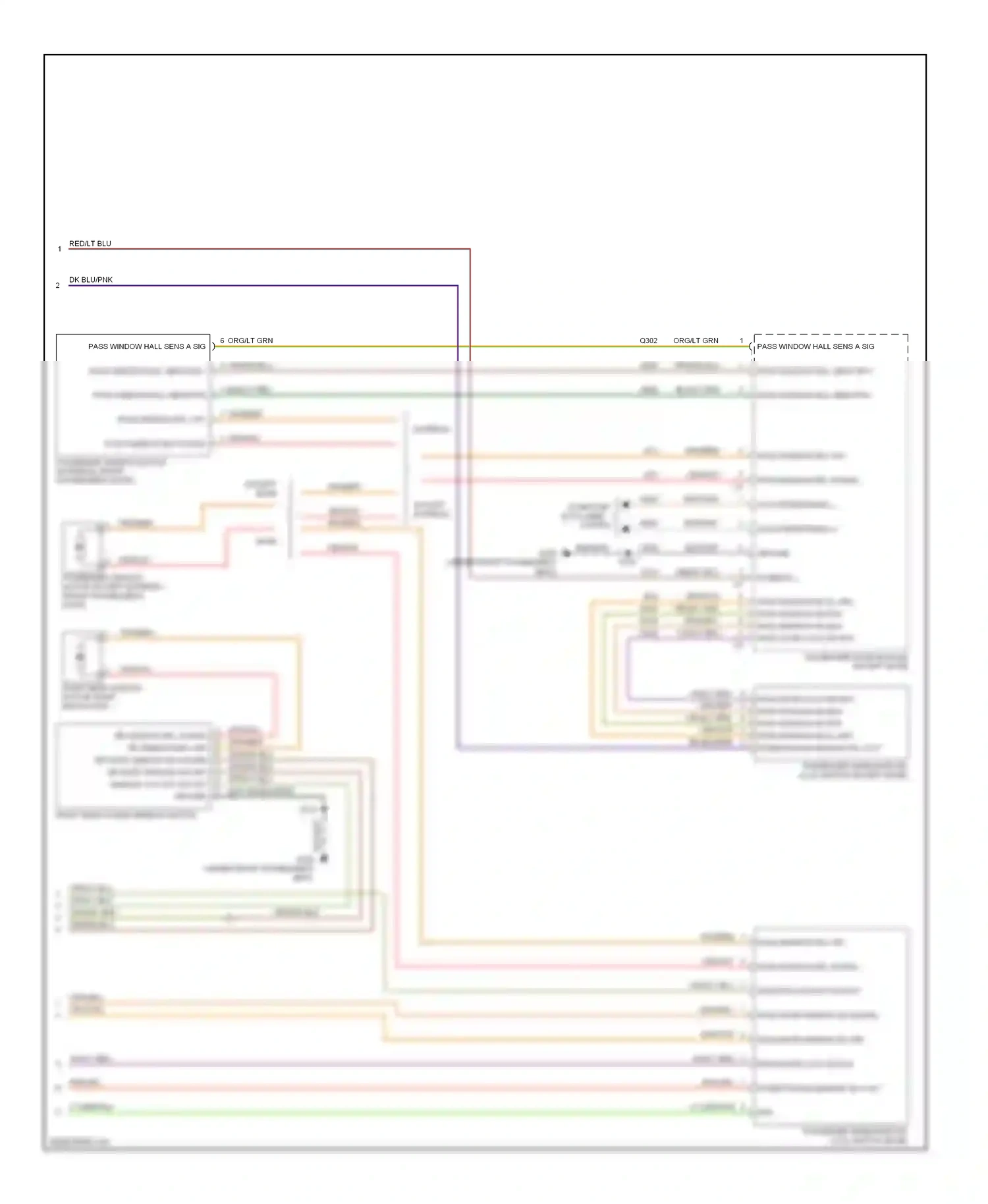 Dodge Journey I (2007-2011) base wiring diagram  (3 of 3)