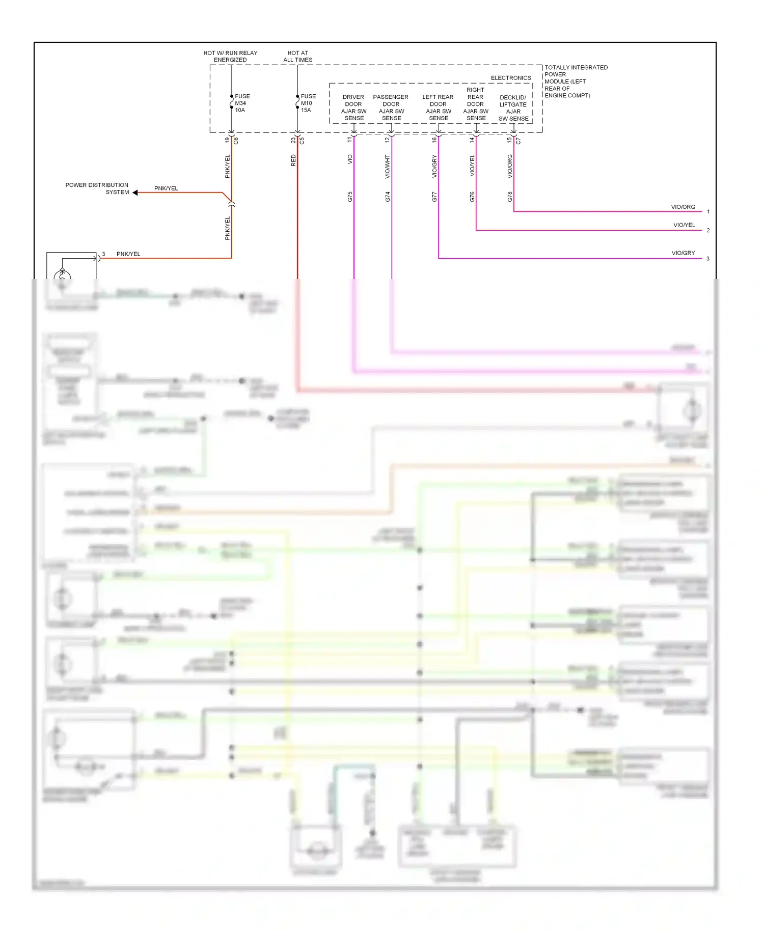 Dodge Journey I (2007-2011) computer data lines system wiring diagram  (23 of 48)