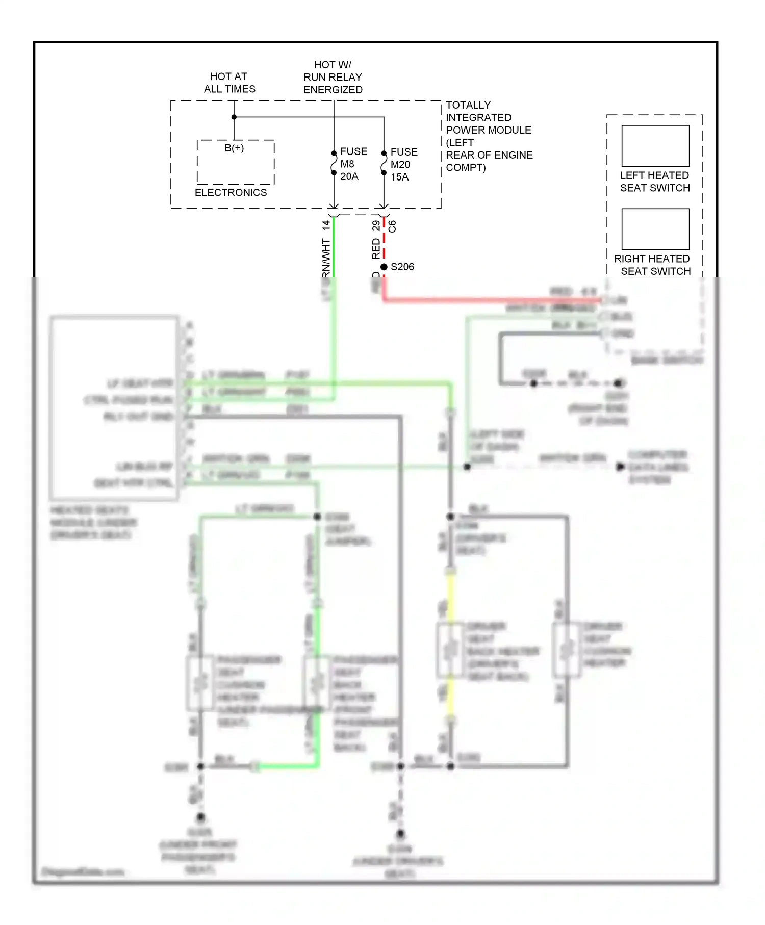 Dodge Journey I (2007-2011) computer data lines system wiring diagram  (22 of 48)
