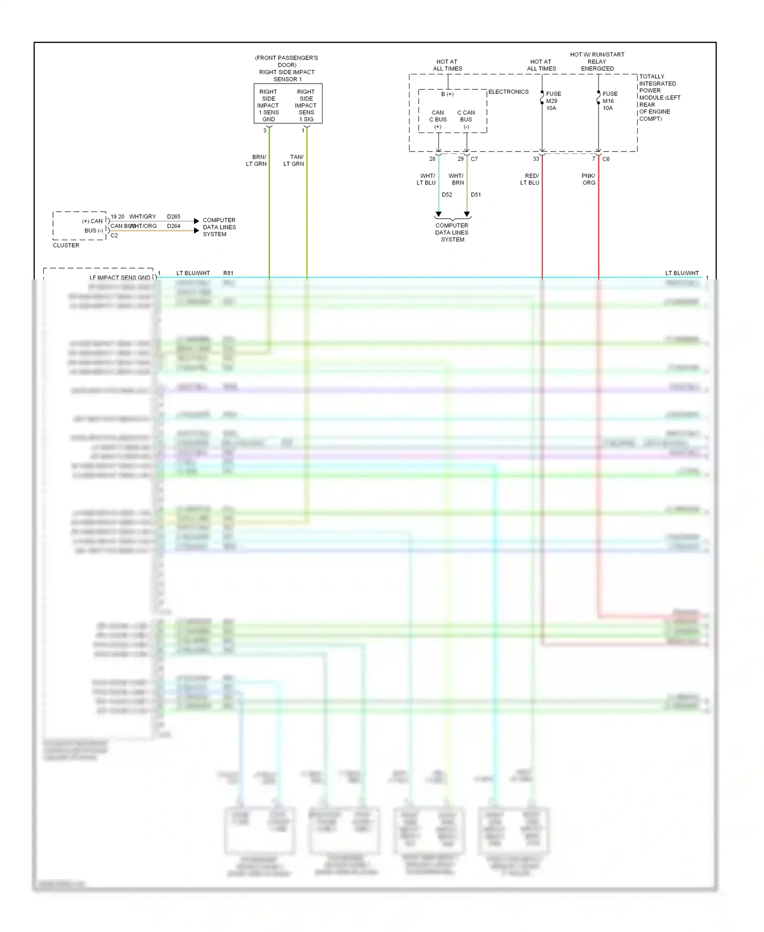 Dodge Journey I (2007-2011) electronics wiring diagram  (20 of 21)
