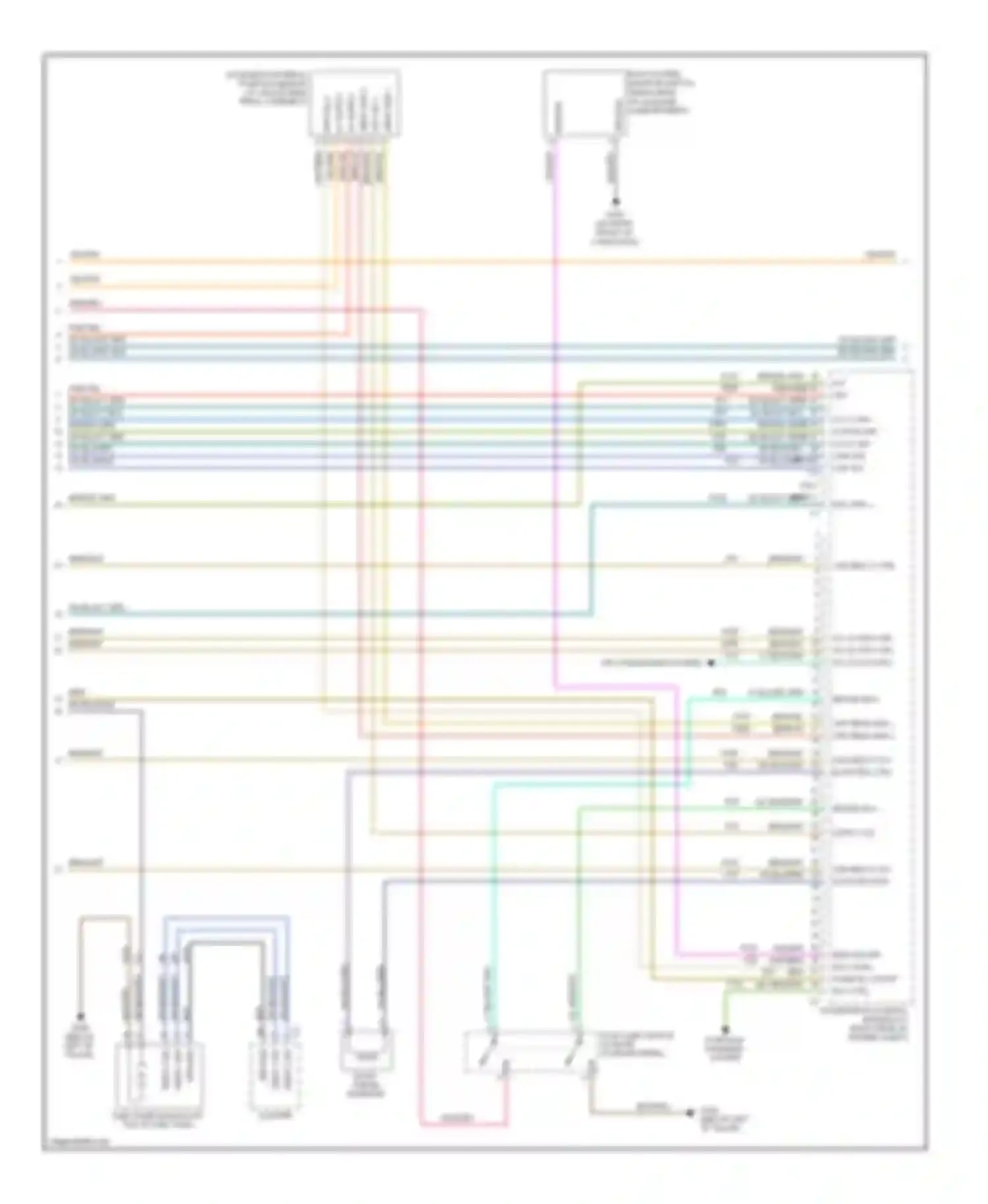 Magnum Dodge I facelift (2007-2008): Wiring diagram engine performance 2.7l (4 of 5)