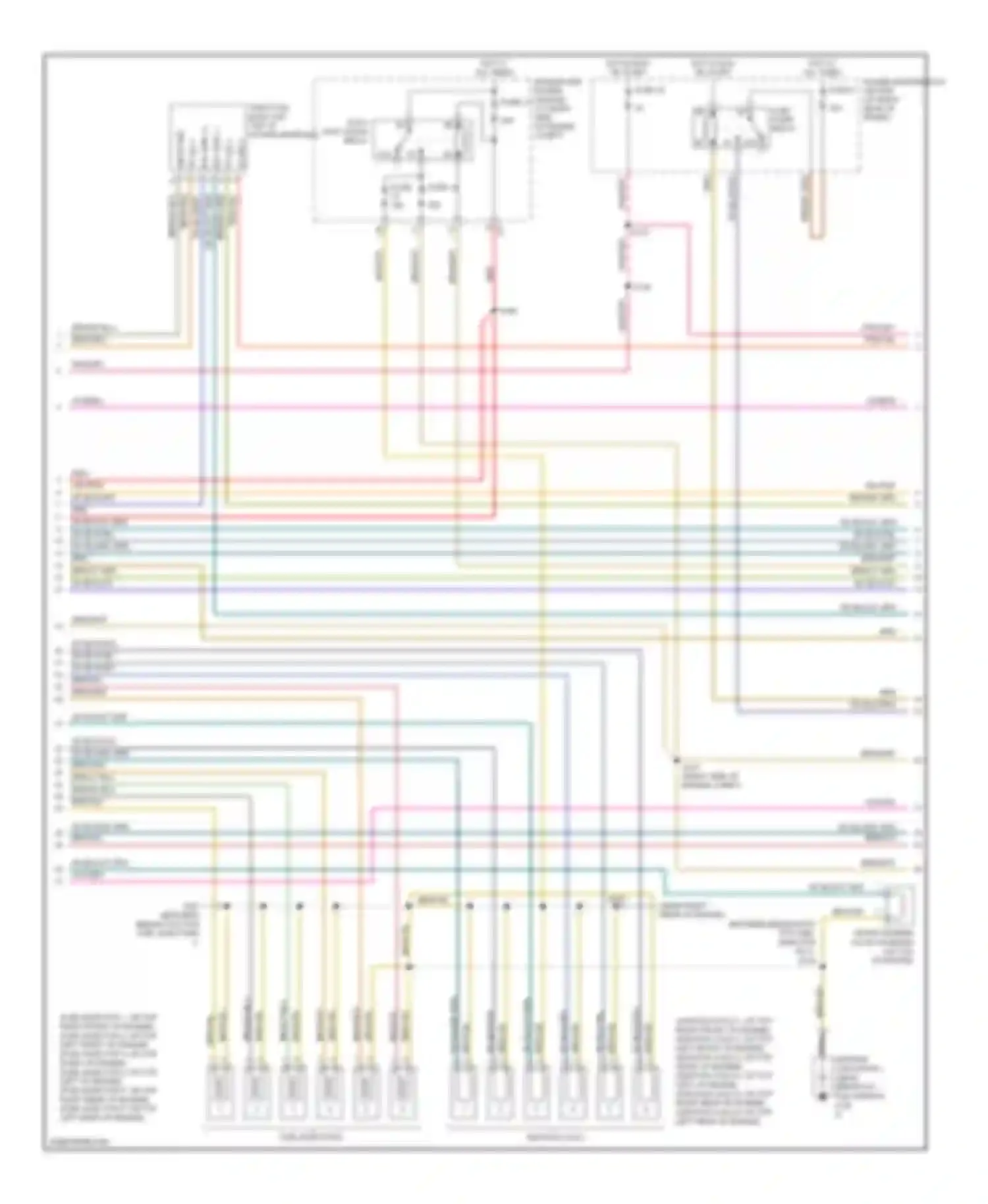 Magnum Dodge I facelift (2007-2008): Wiring diagram engine performance 3.5l (2 of 5)