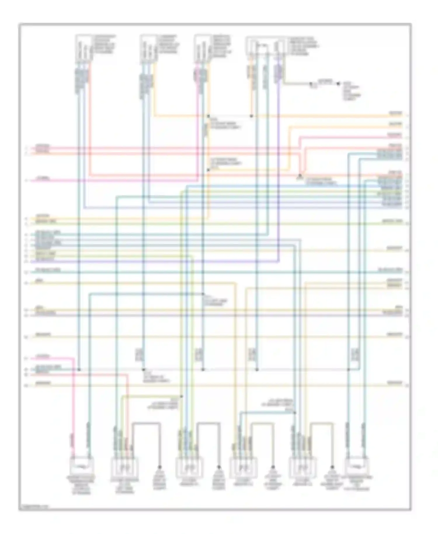 Magnum Dodge I facelift (2007-2008): Wiring diagram engine performance 3.5l (3 of 5)