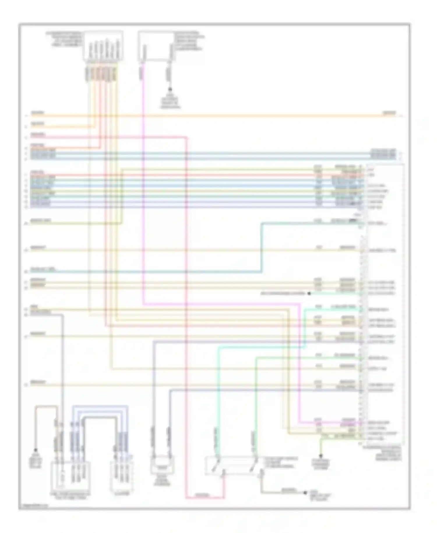 Magnum Dodge I facelift (2007-2008): Wiring diagram engine performance 3.5l (4 of 5)