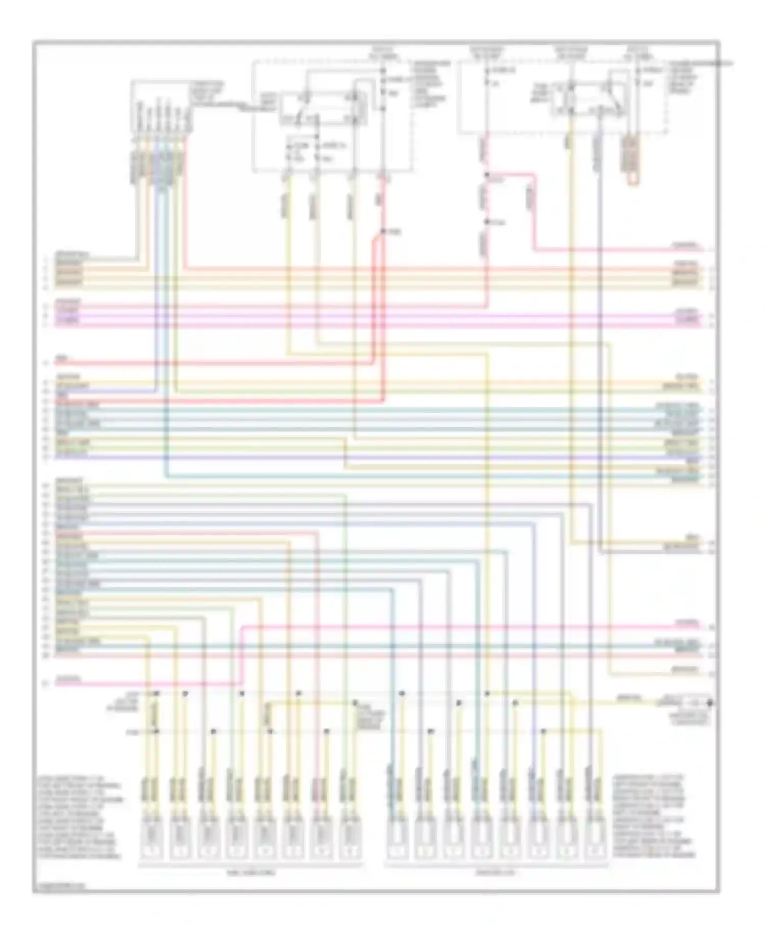 Magnum Dodge I facelift (2007-2008): Wiring diagram engine performance 5.7l (2 of 4)