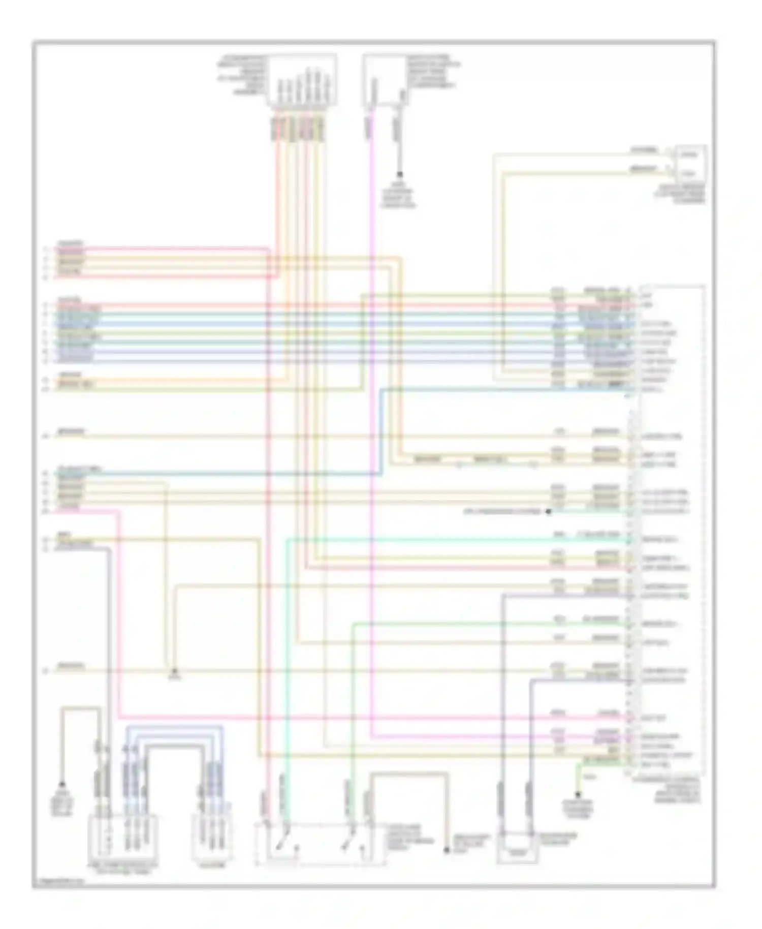 Magnum Dodge I facelift (2007-2008): Wiring diagram engine performance 5.7l (4 of 4)