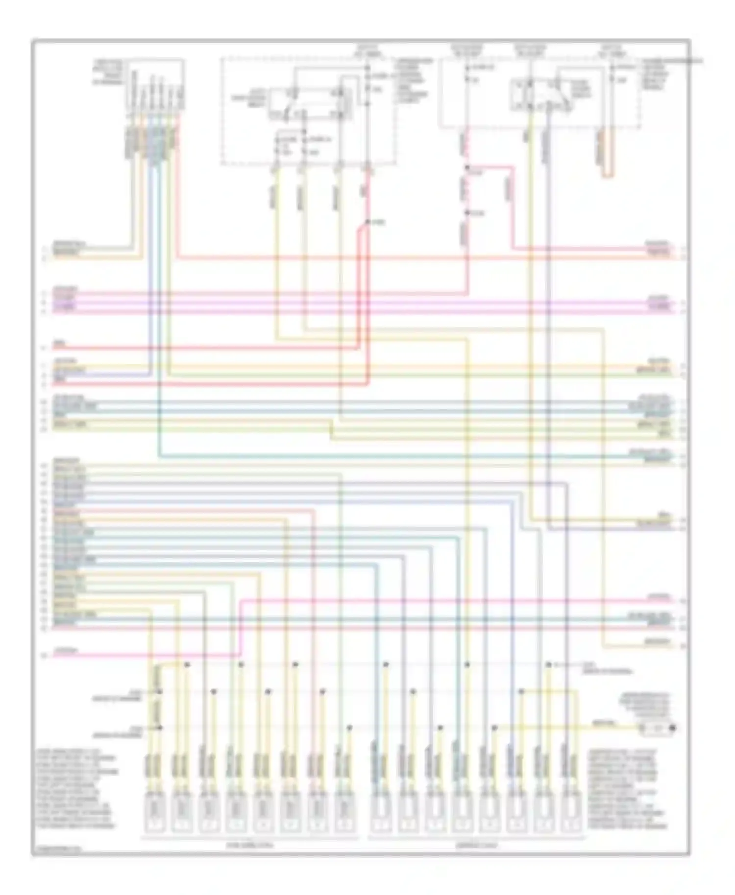 Magnum Dodge I facelift (2007-2008): Wiring diagram engine performance 6.1l (2 of 4)