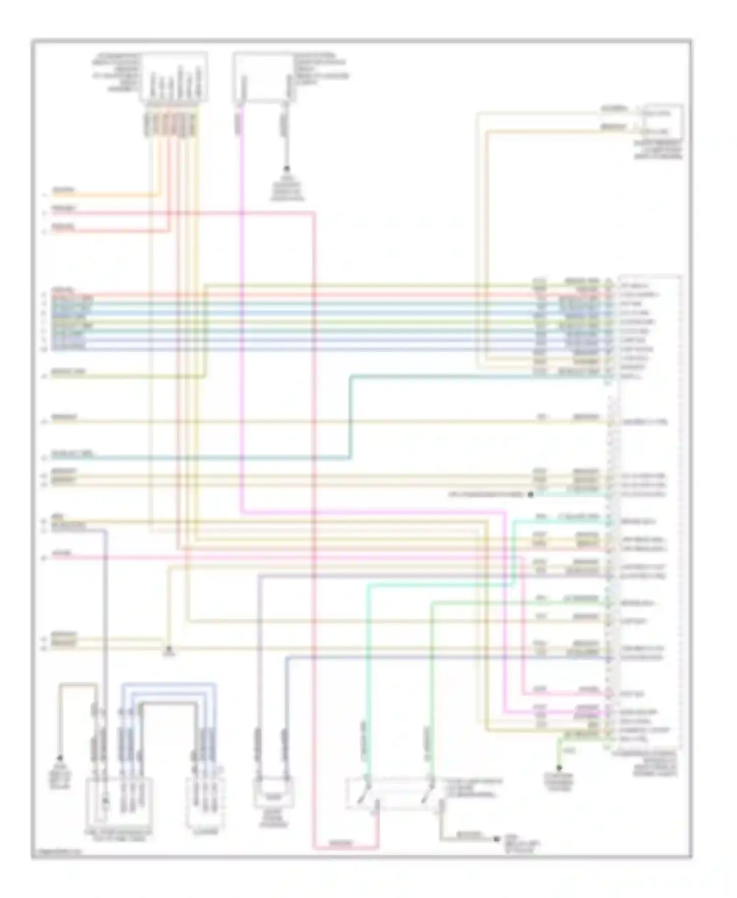 Magnum Dodge I facelift (2007-2008): Wiring diagram engine performance 6.1l (4 of 4)