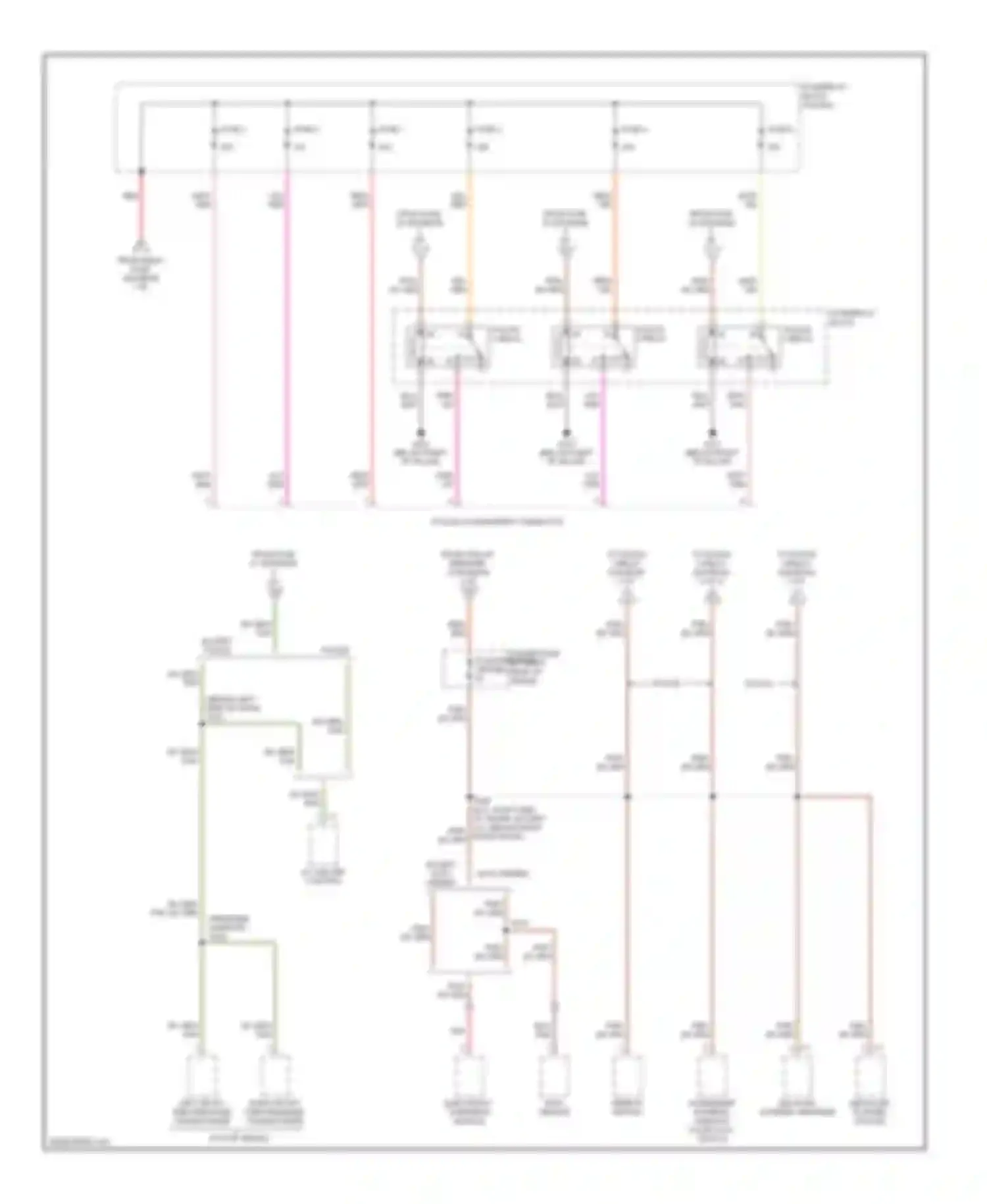 Magnum Dodge I facelift (2007-2008): Power distribution circuit (5 of 5)