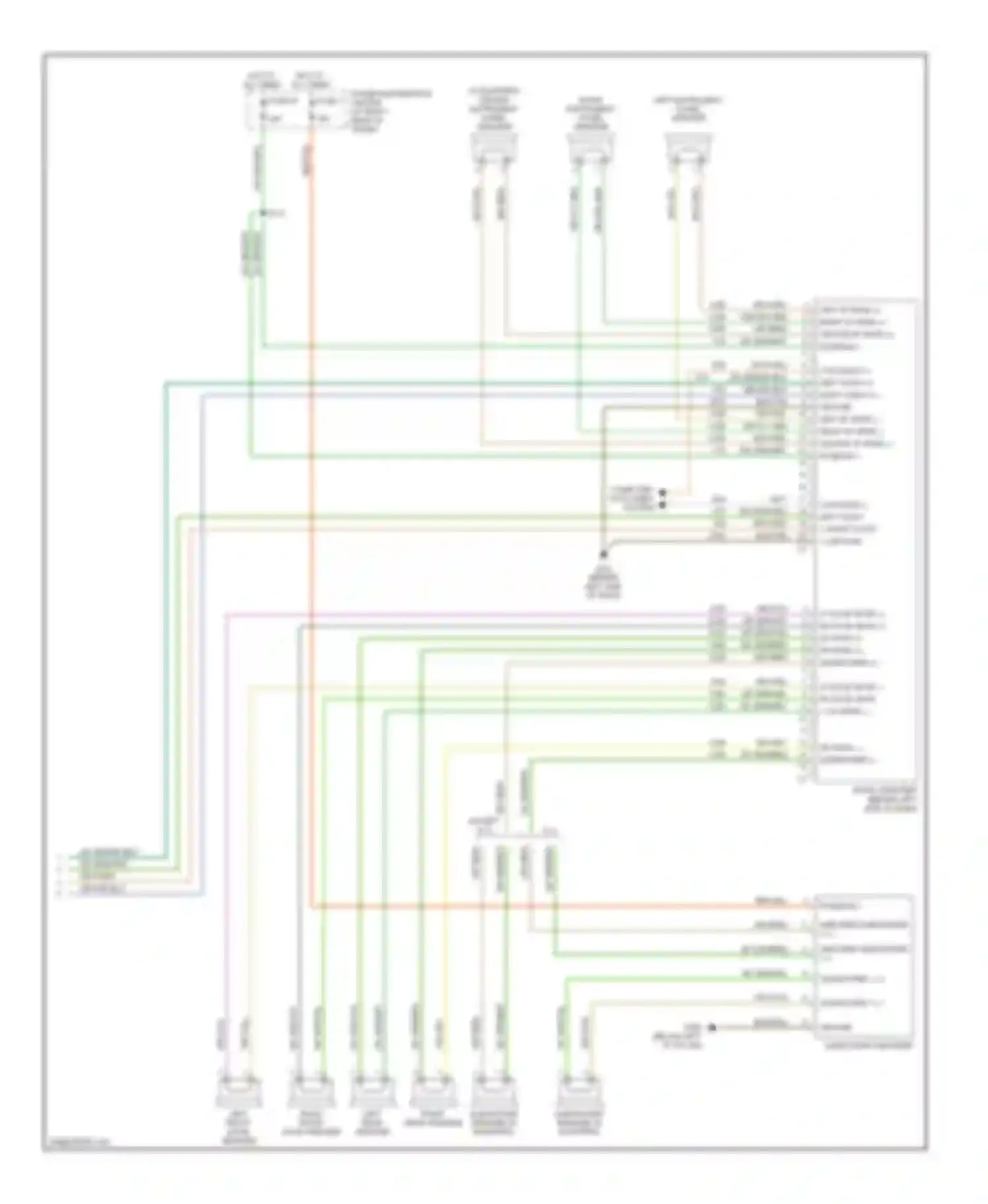 Magnum Dodge I facelift (2007-2008): Radio circuit, midline (2 of 2)