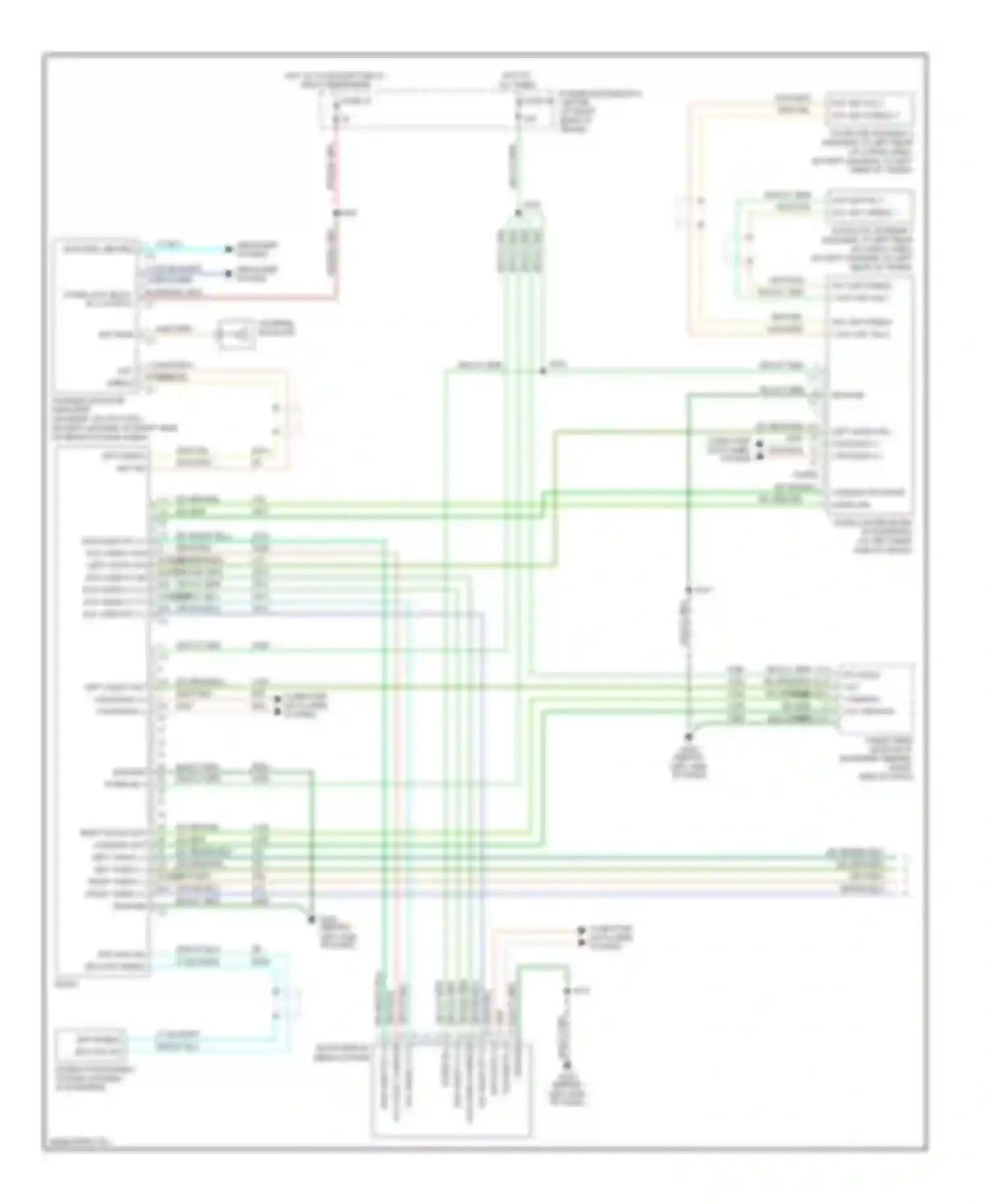 Magnum Dodge I facelift (2007-2008): Radio circuit, premium (1 of 2)