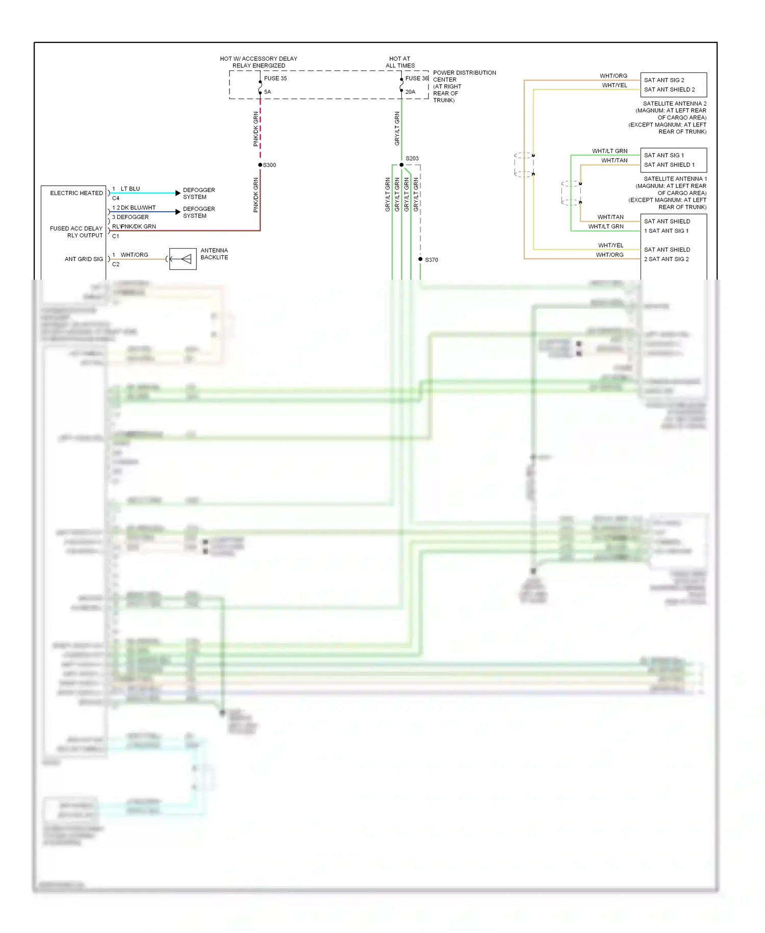 Dodge Magnum I facelift (2007-2008) computer data lines system wiring diagram  (26 of 37)