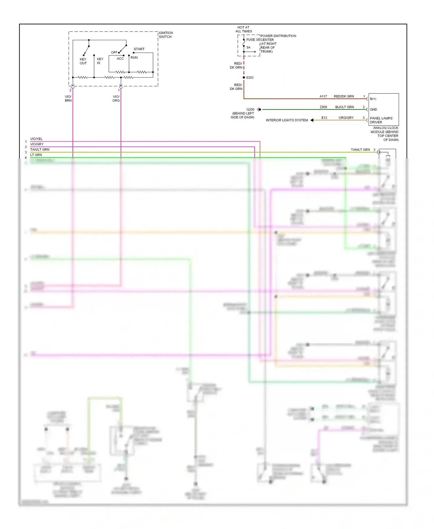 Dodge Magnum I facelift (2007-2008) computer data lines system wiring diagram  (13 of 37)