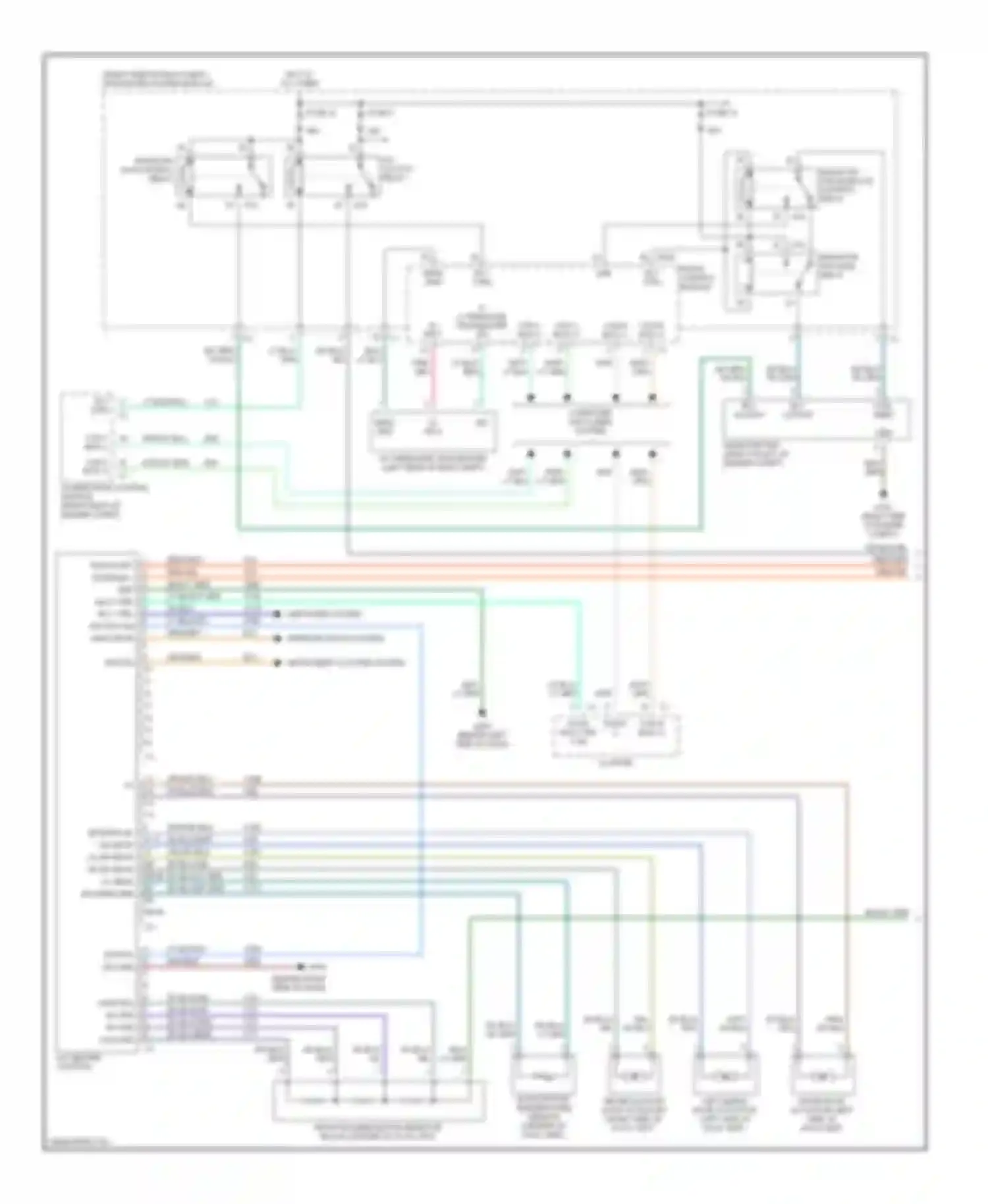 Magnum Dodge I (2003-2007): Manual a/c circuit (1 of 2)