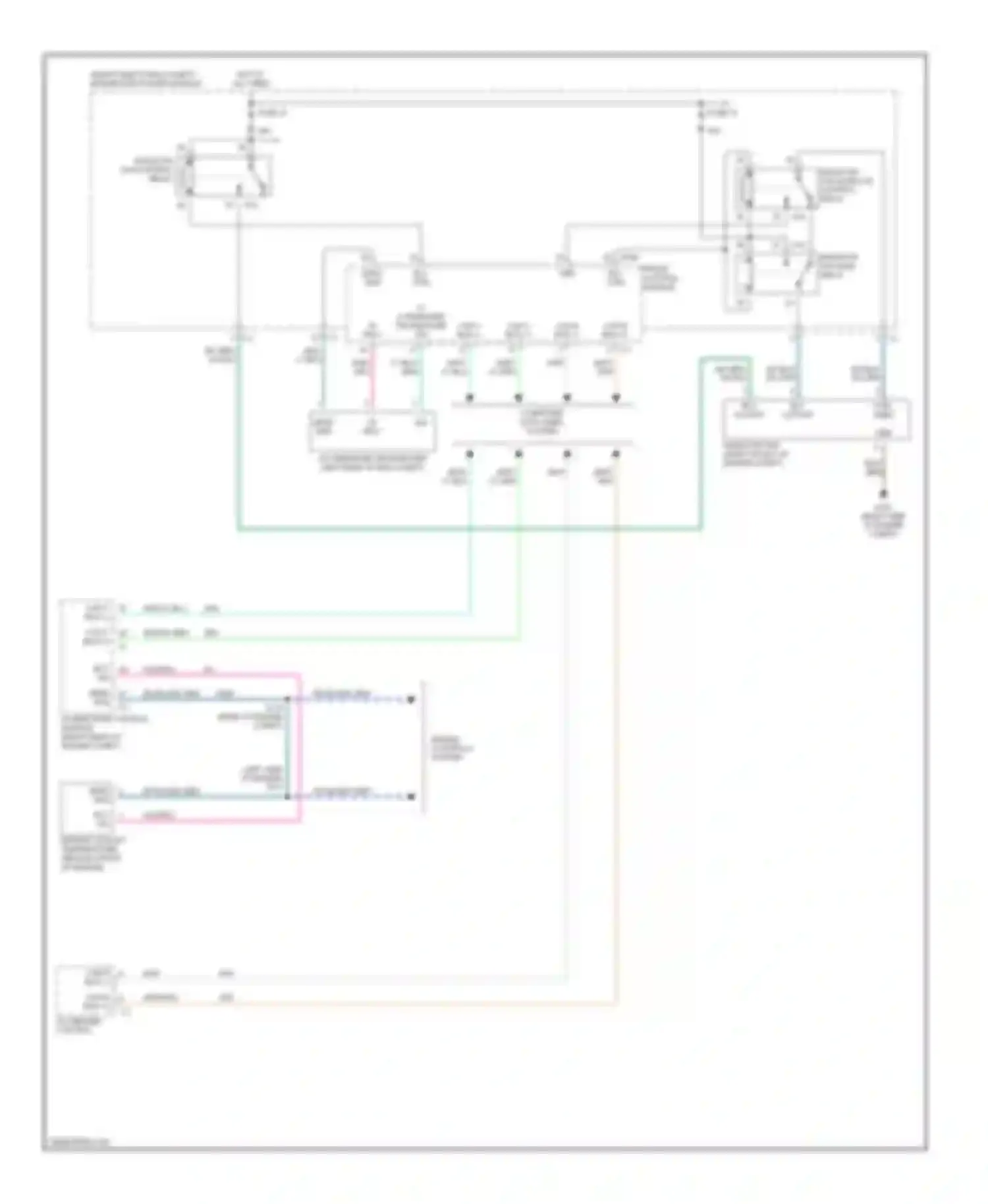 Magnum Dodge I (2003-2007): Cooling fan circuit