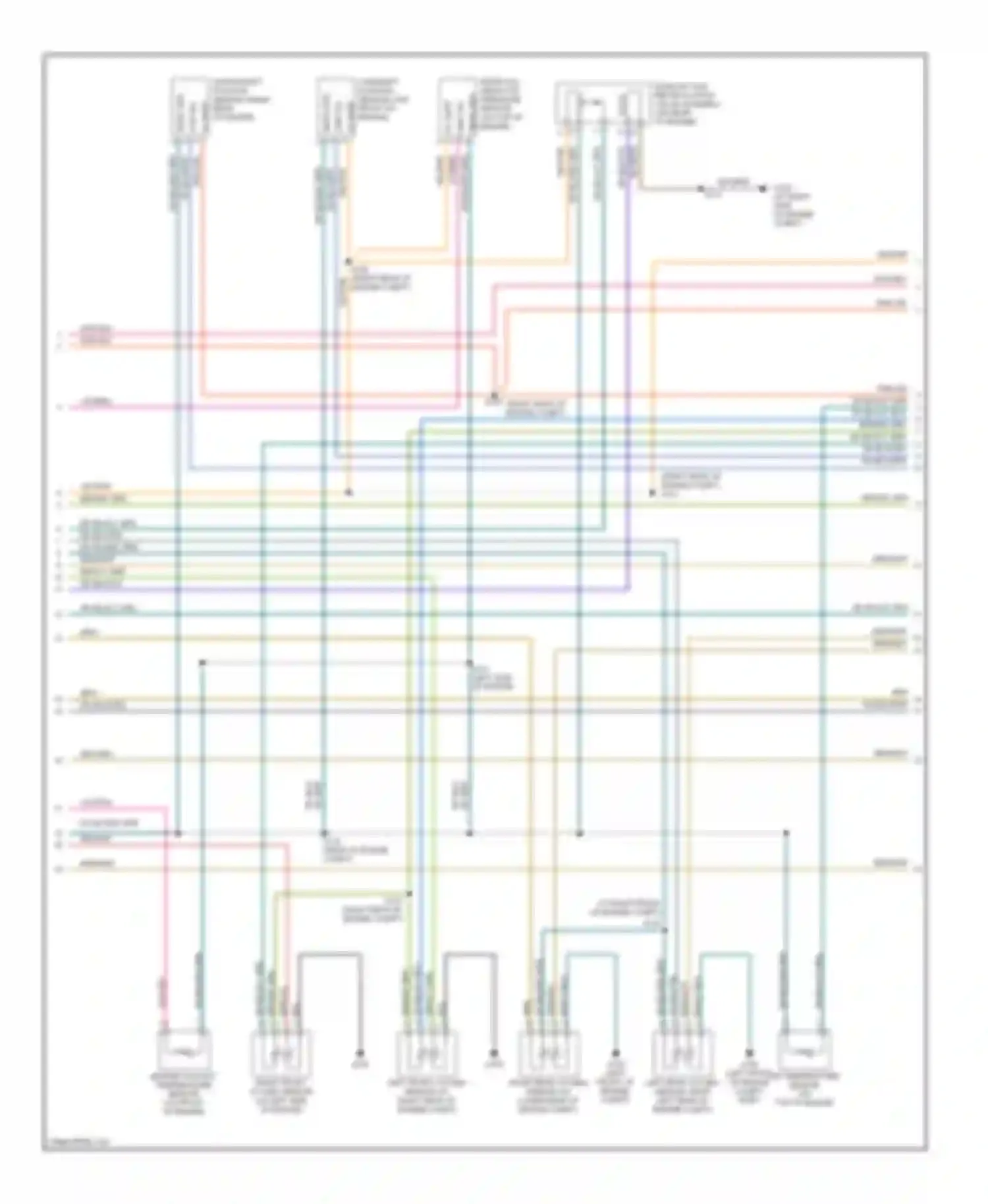 Magnum Dodge I (2003-2007): Wiring diagram engine performance 3.5l, with autostick (3 of 4)