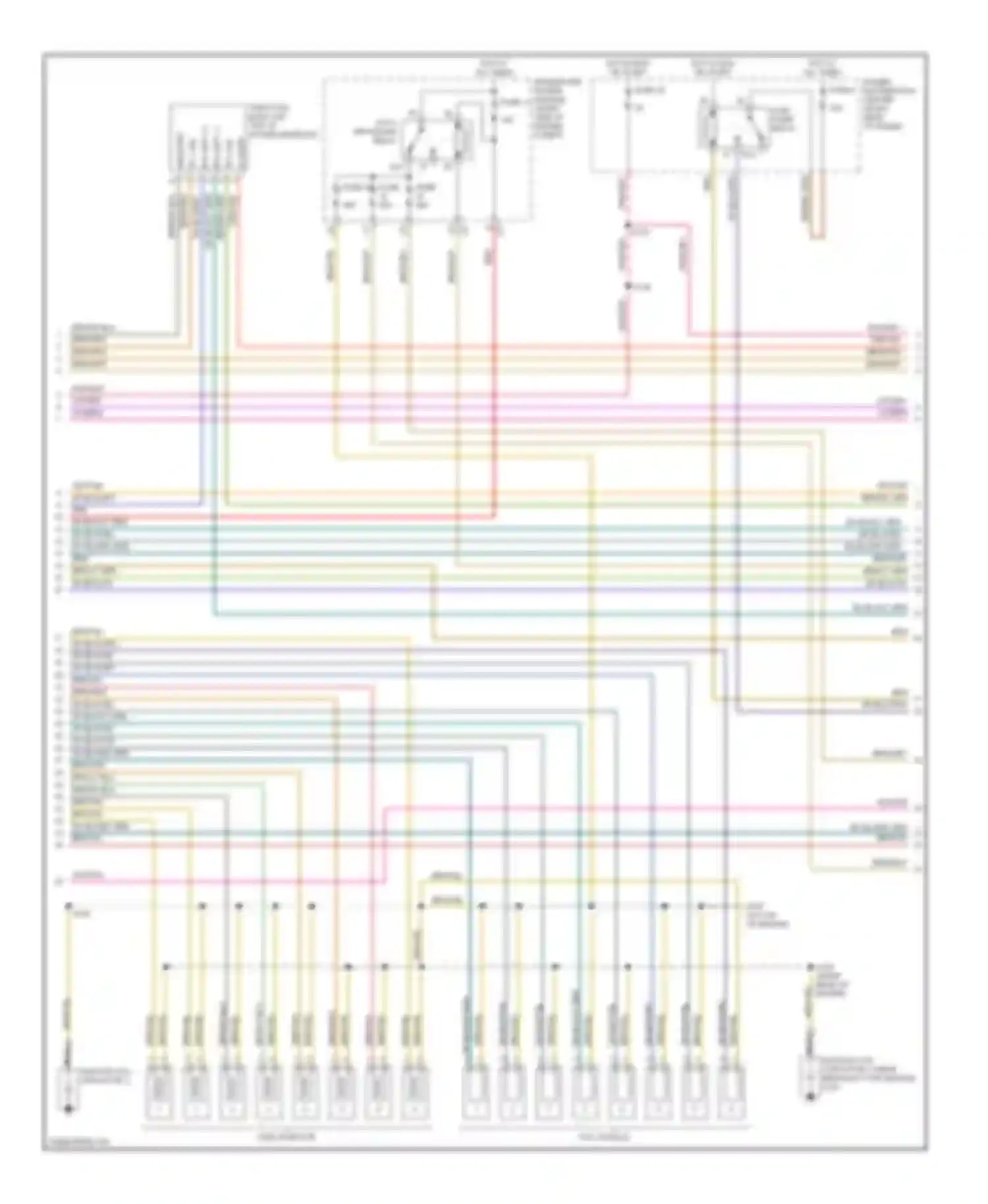 Magnum Dodge I (2003-2007): Wiring diagram engine performance 5.7l (2 of 4)