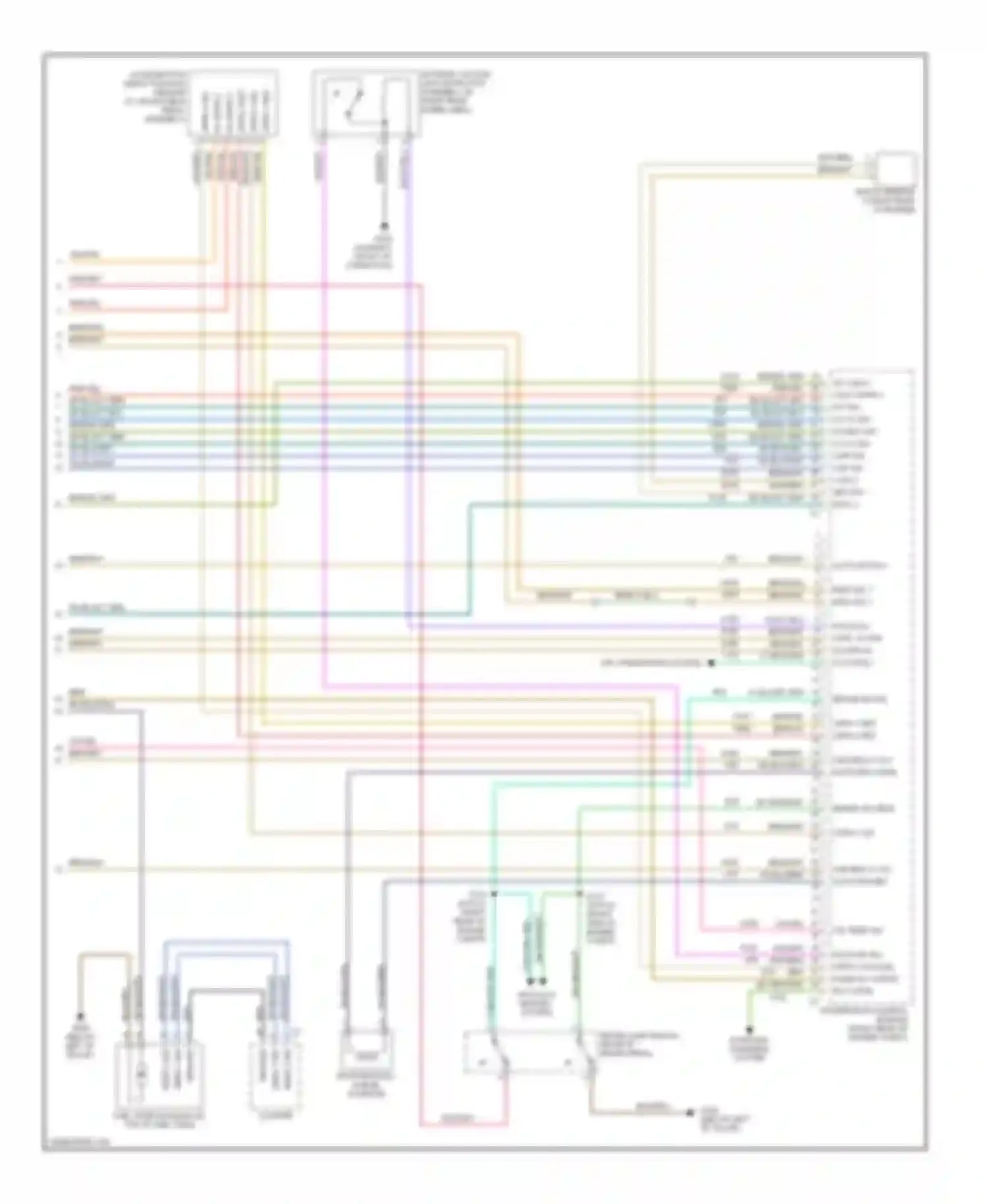 Magnum Dodge I (2003-2007): Wiring diagram engine performance 5.7l (4 of 4)