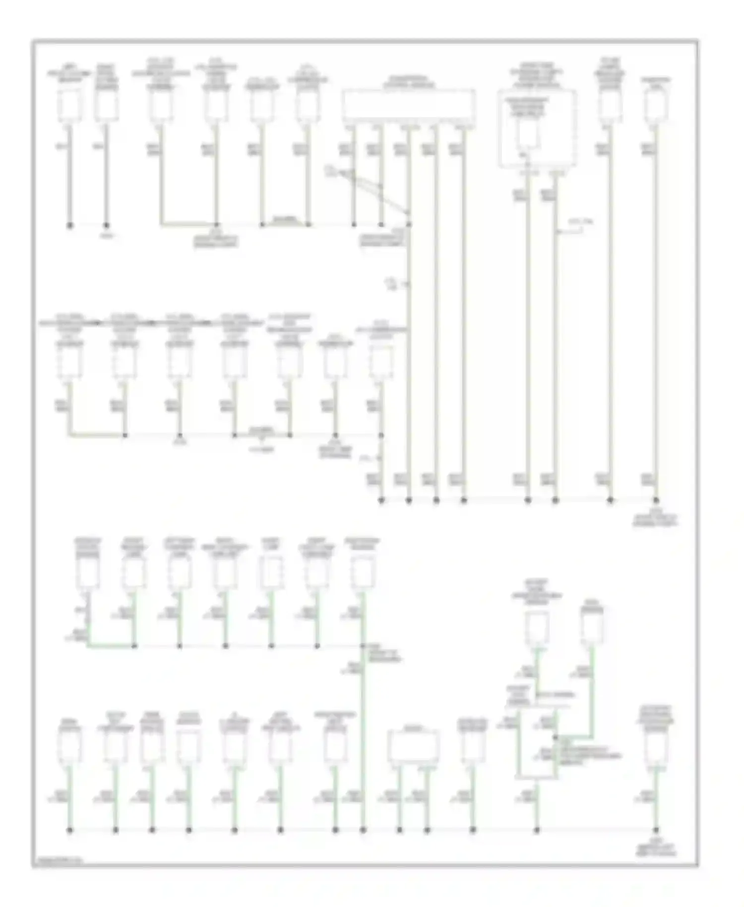 Magnum Dodge I (2003-2007): Ground distribution circuit (2 of 4)