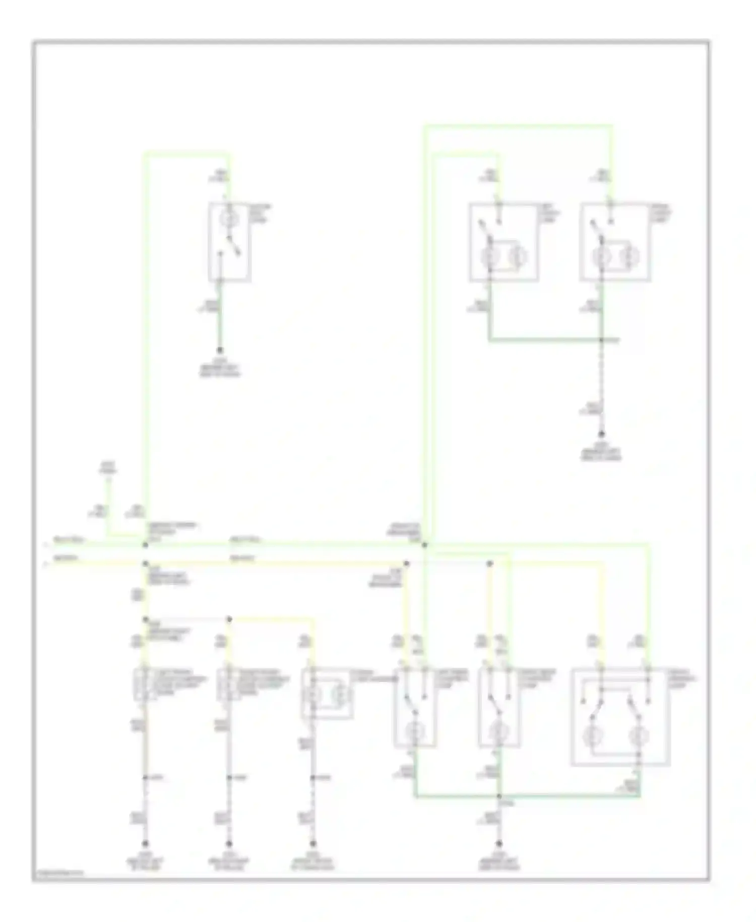 Magnum Dodge I (2003-2007): Courtesy lamps circuit (2 of 2)