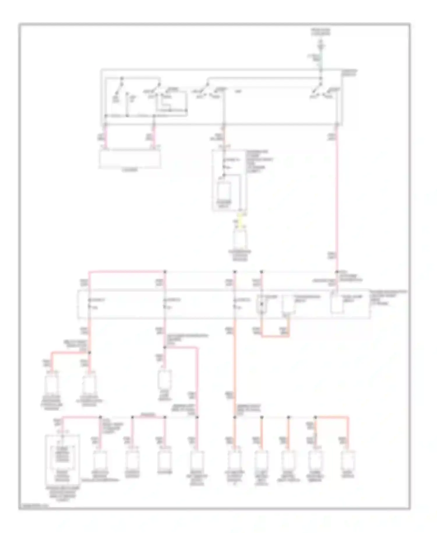 Magnum Dodge I (2003-2007): Power distribution circuit (4 of 4)