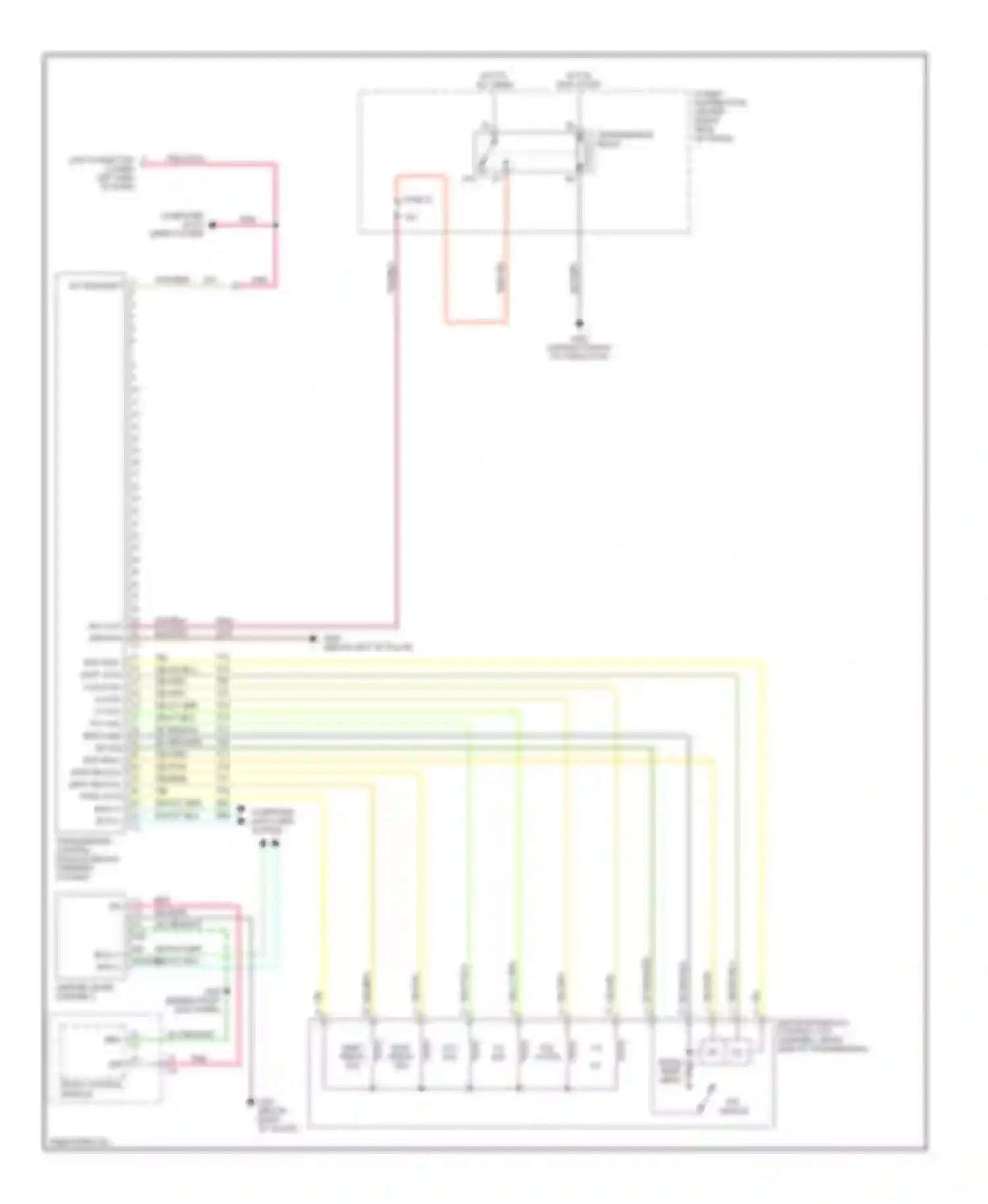 Wiring diagram front control module for Dodge Magnum I (2003-2007) (11 of 25)