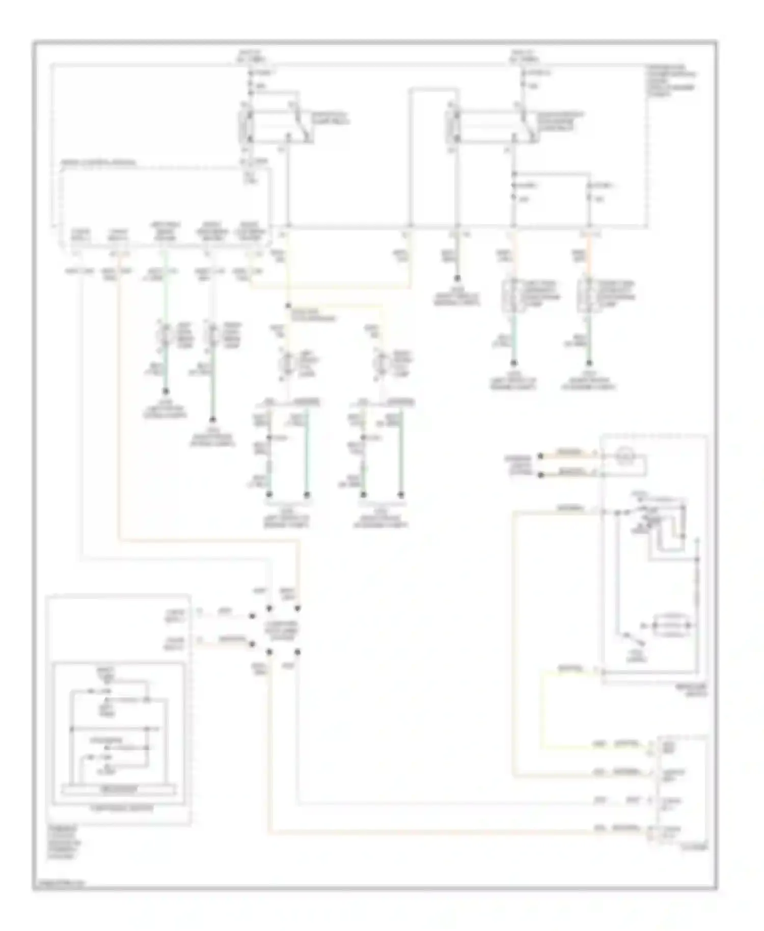 Wiring diagram fuse 23 for Dodge Magnum I (2003-2007) (1 of 2)