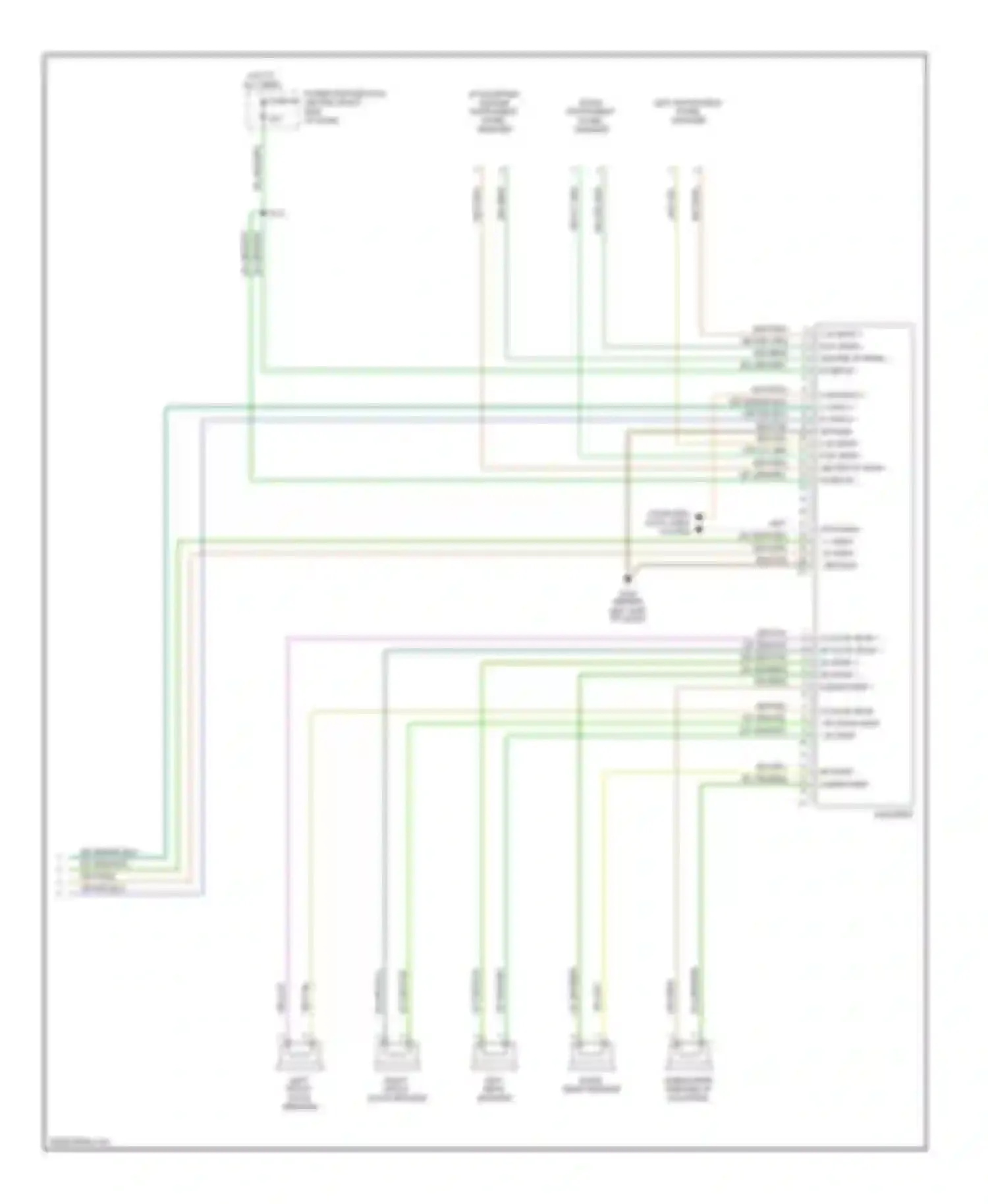 Wiring diagram gry/yel for Dodge Magnum I (2003-2007) (4 of 5)