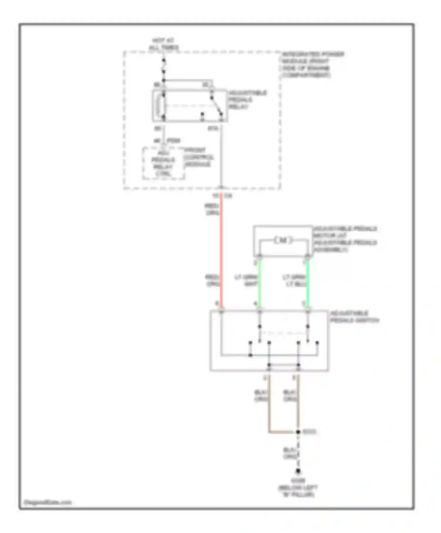 Wiring diagram hot at all times for Dodge Magnum I (2003-2007) (31 of 55)