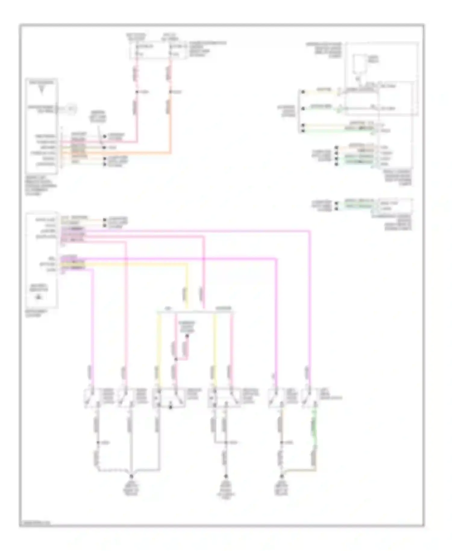 Wiring diagram tan/yel for Dodge Magnum I (2003-2007) (1 of 7)
