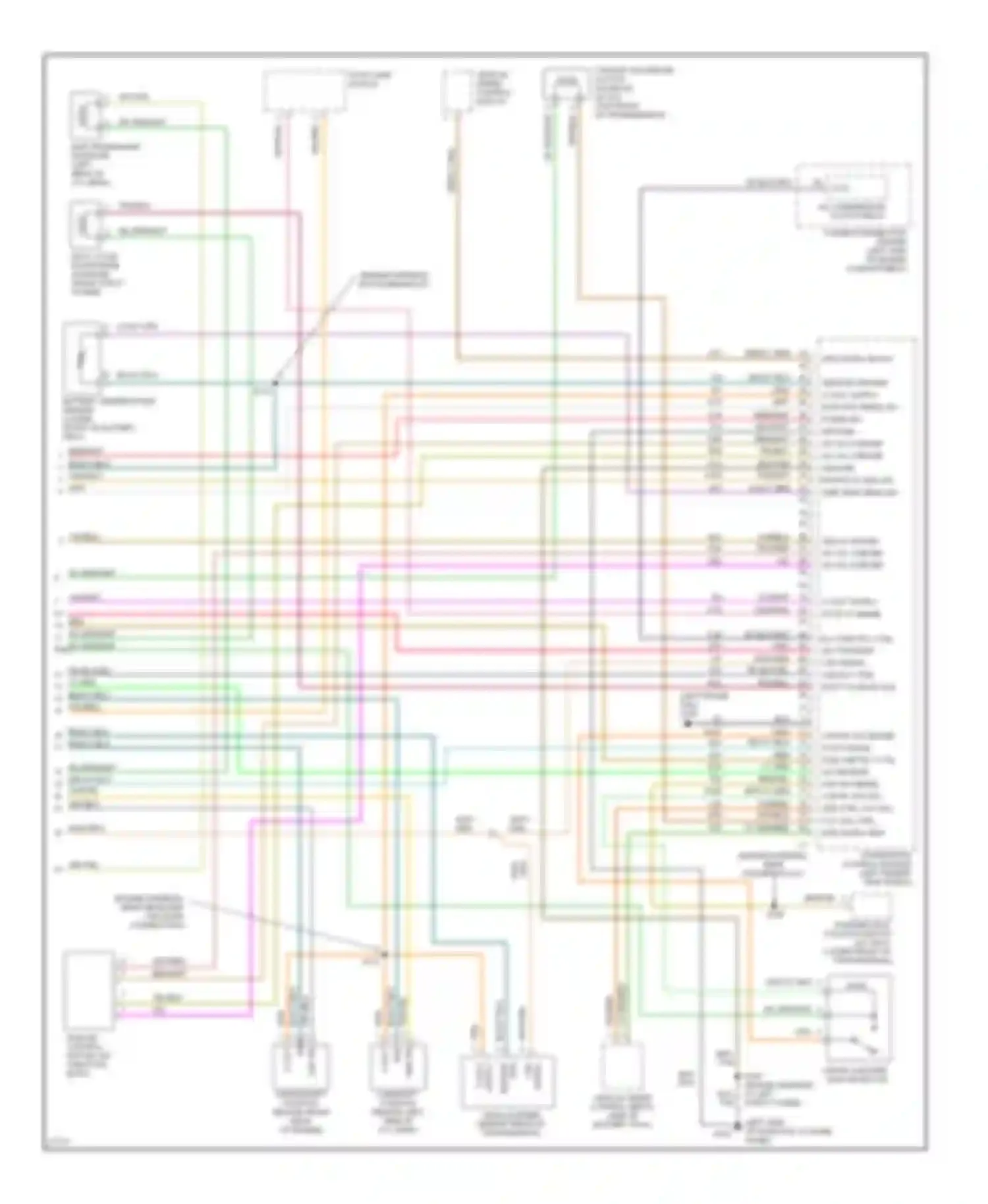 Neon Dodge I (1994-1999): Wiring diagram engine performance 2.0ls (3 of 3)