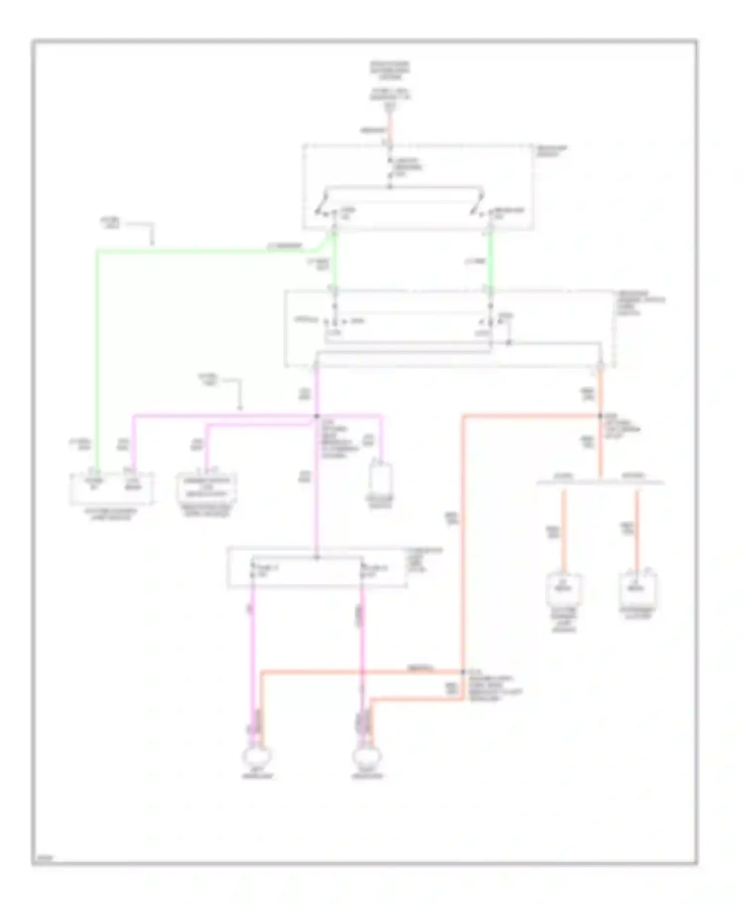 Wiring diagram vio/red for Dodge Neon I (1994-1999) (1 of 1)