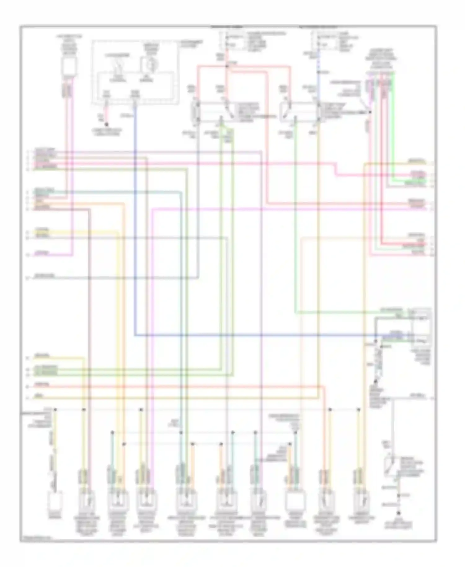 Neon Dodge II (1999-2005): Wiring diagram engine performance 2.0l (2 of 3)