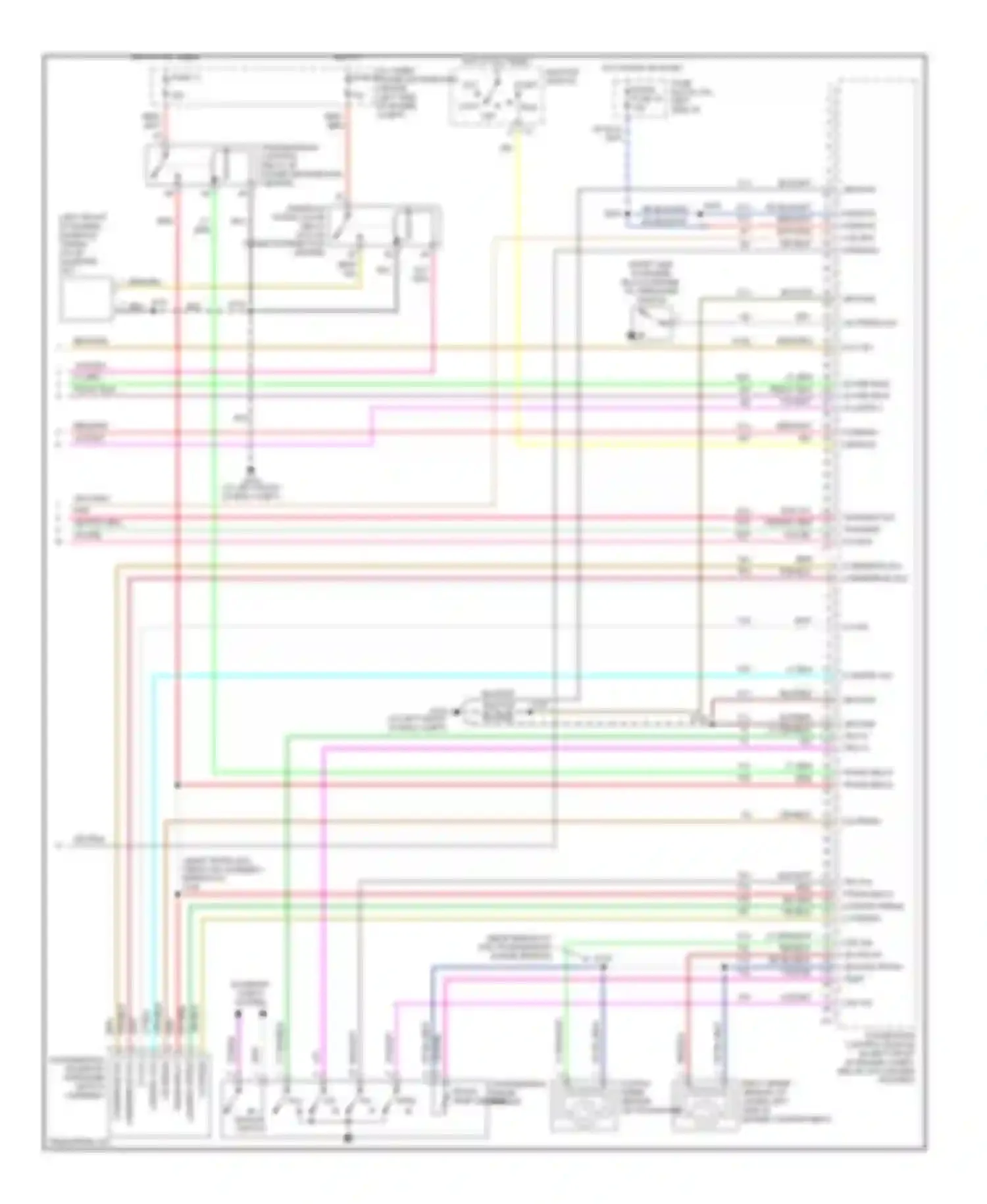 Neon Dodge II (1999-2005): Wiring diagram engine performance 2.0l (3 of 3)